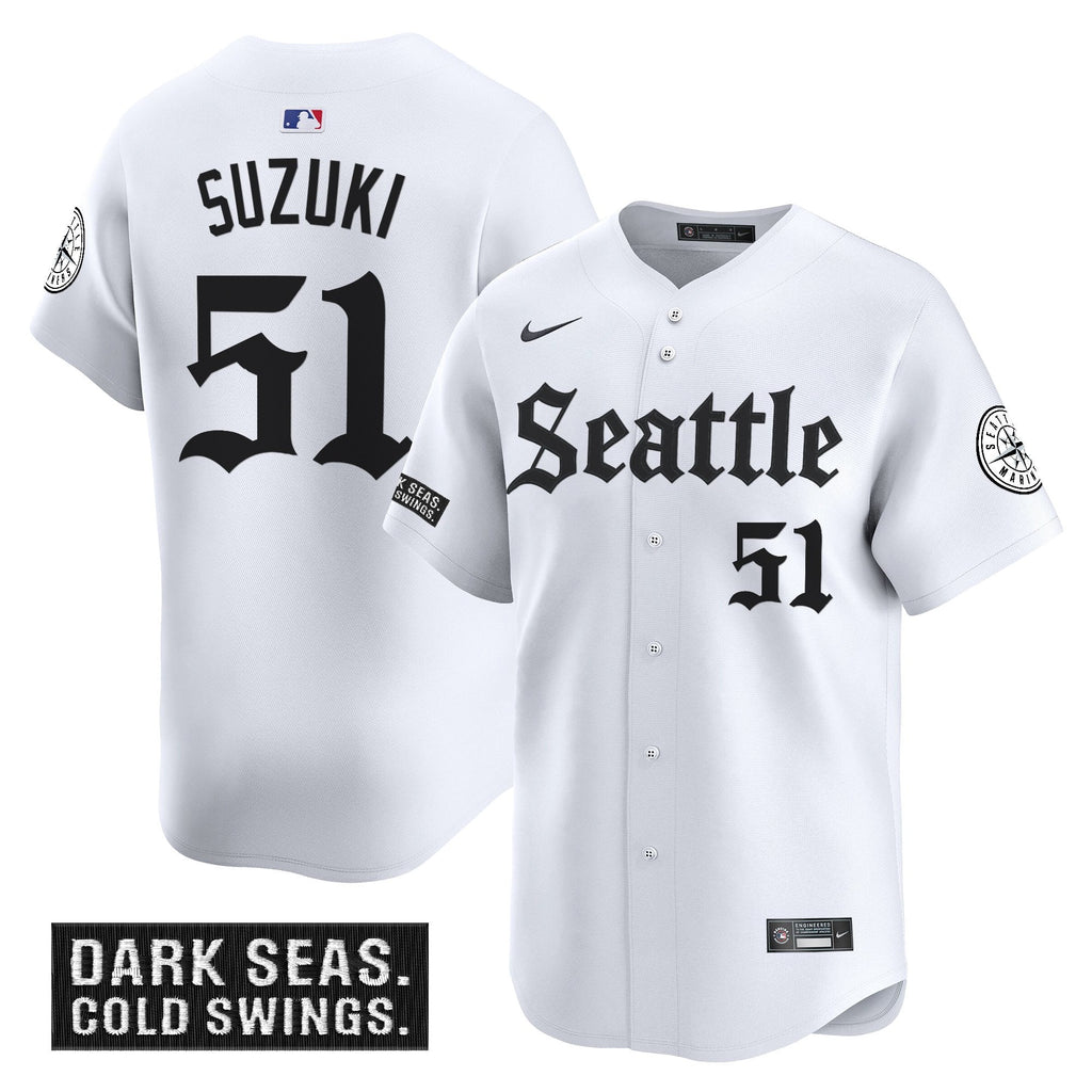 Men’s Seattle ‘Deep Sea Gothic Edition’ Vapor Premier Limited Jersey