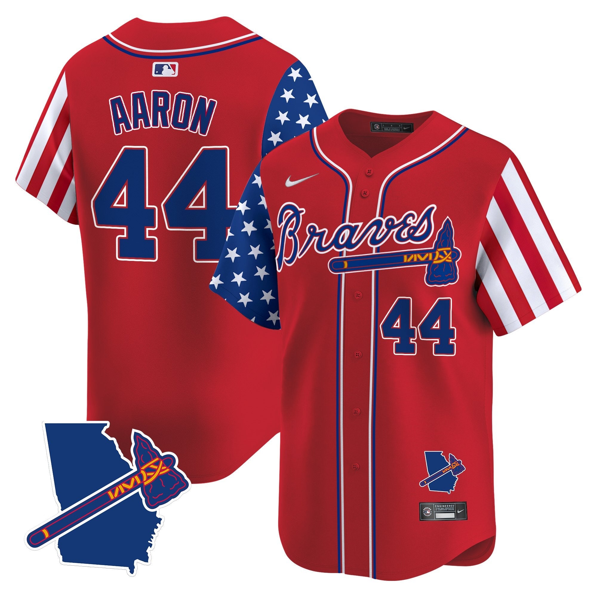Men’s Atlanta 2025 Independence Day Vapor Premier Limited Jersey