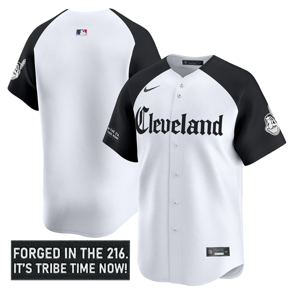 Men’s Cleveland Indians ‘Gothic Iron Edition’ Vapor Premier Limited Jersey