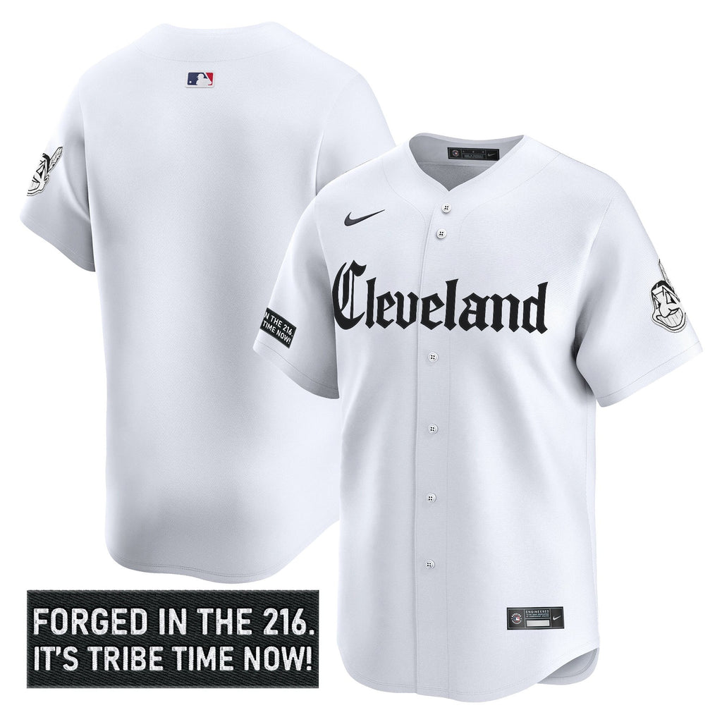Men’s Cleveland Indians ‘Gothic Iron Edition’ Vapor Premier Limited Jersey