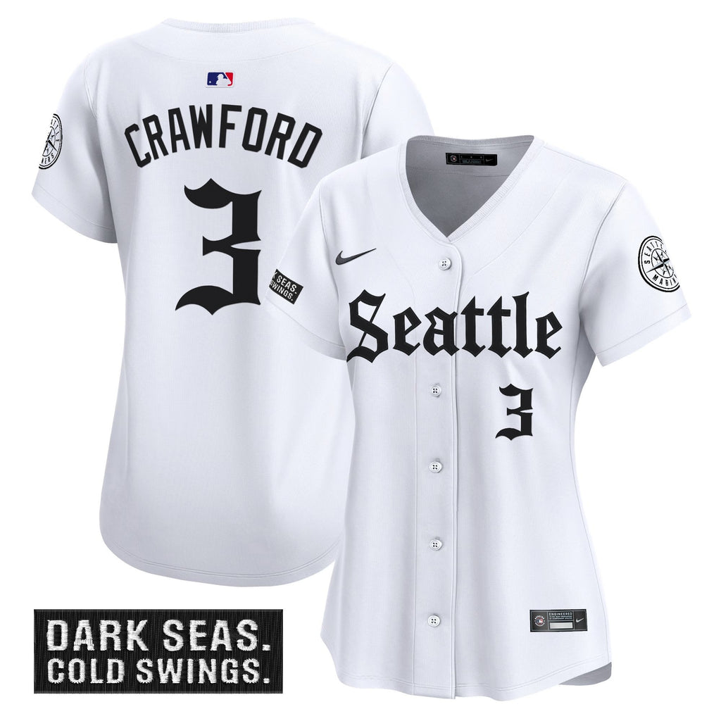 Women’s Seattle ‘Deep Sea Gothic Edition’ Vapor Premier Limited Jersey