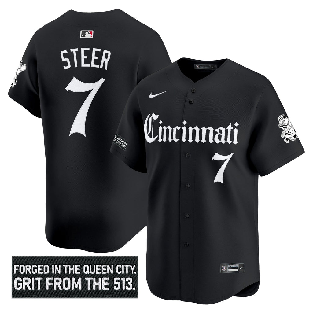 Men’s Cincinnati ‘Gothic Queen City Edition’ Vapor Premier Limited Jersey