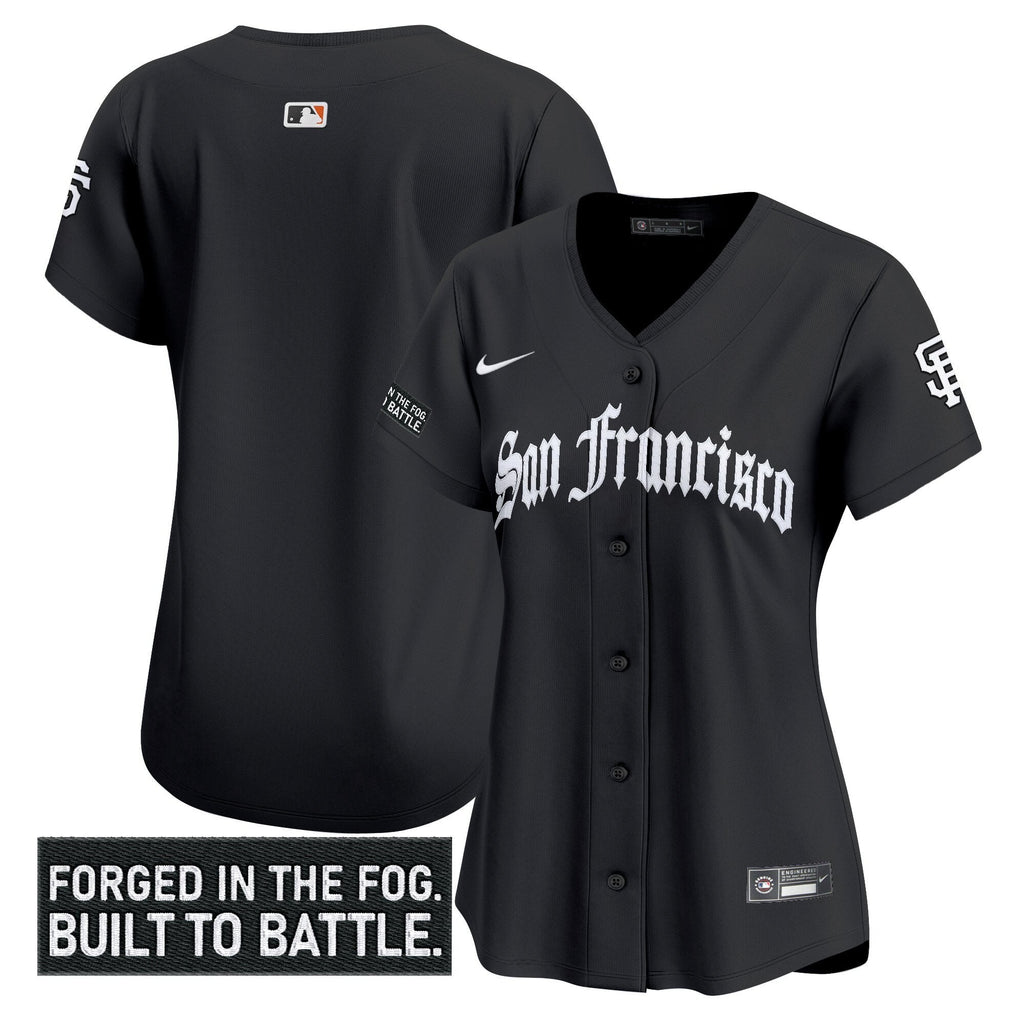 Women’s San Francisco ‘Gothic Fog Edition’ Vapor Premier Limited Jersey