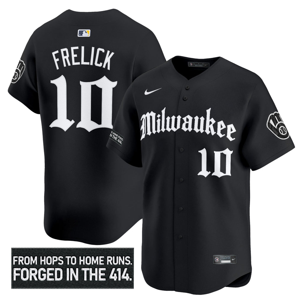 Men’s Milwaukee ‘Gothic 414 Shadows Edition’ Vapor Premier Limited Jersey