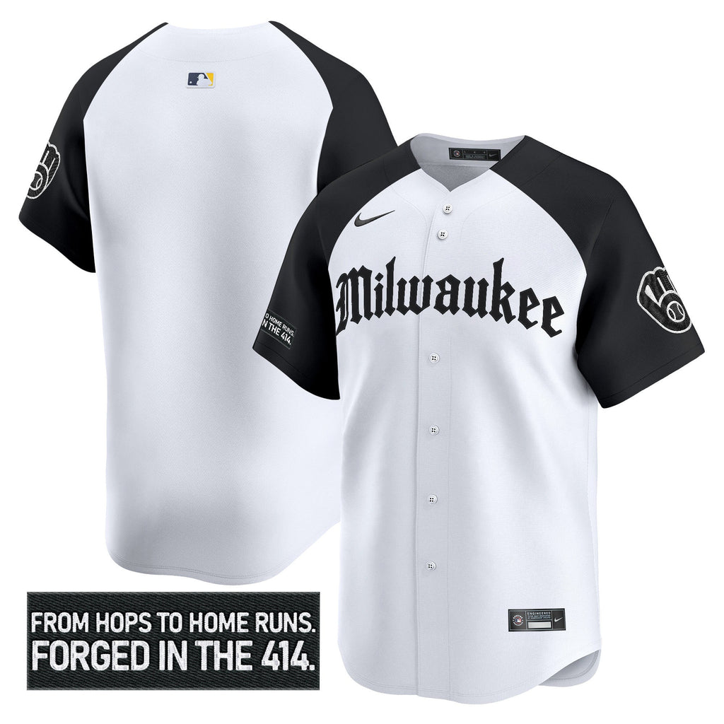Men’s Milwaukee ‘Gothic 414 Shadows Edition’ Vapor Premier Limited Jersey