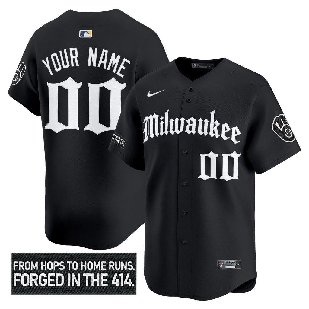 Milwaukee ‘Gothic 414 Shadows Edition’ Vapor Premier Limited Custom Jersey