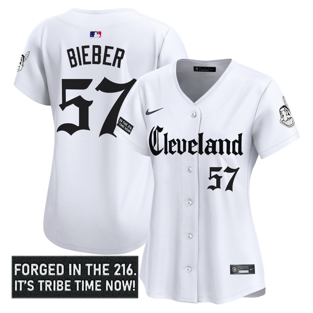 Women’s Cleveland Indians ‘Gothic Iron Edition’ Vapor Premier Limited Jersey