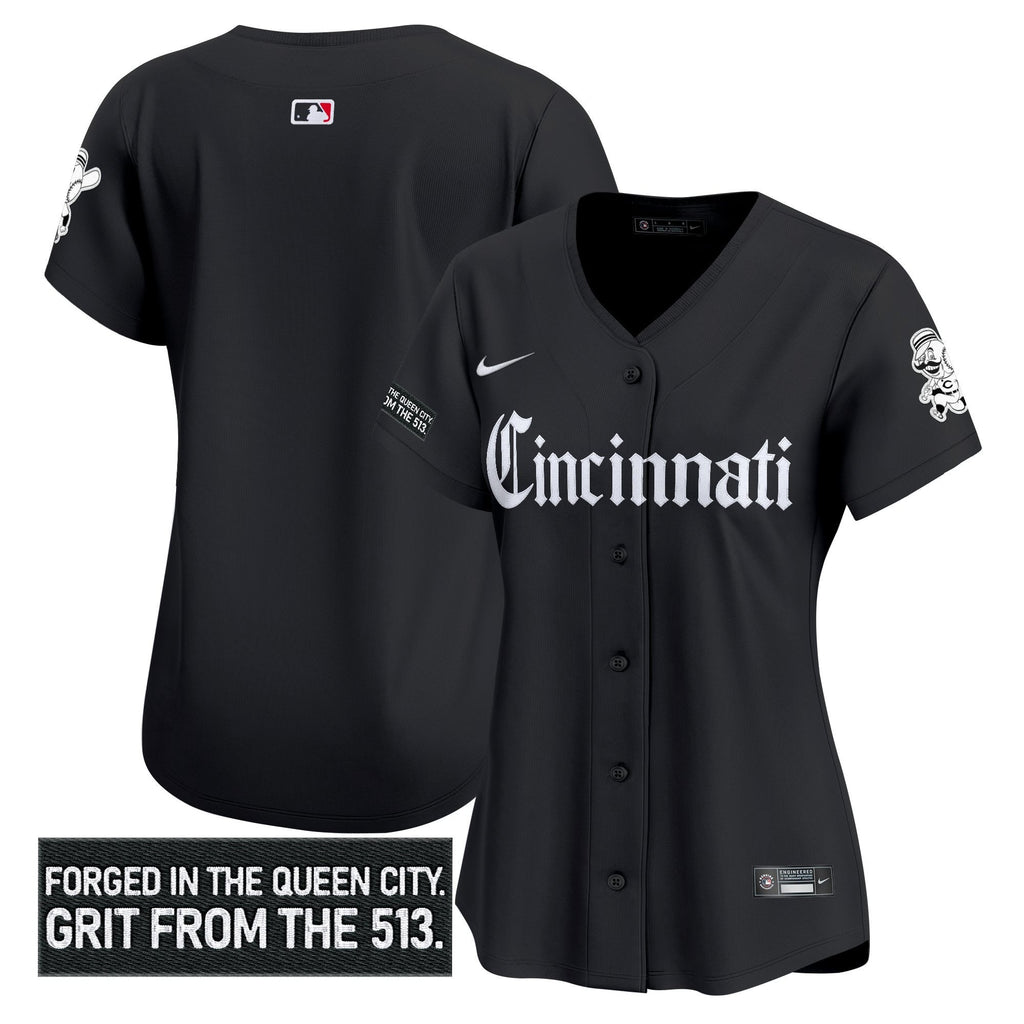 Women’s Cincinnati ‘Gothic Queen City Edition’ Vapor Premier Limited Jersey