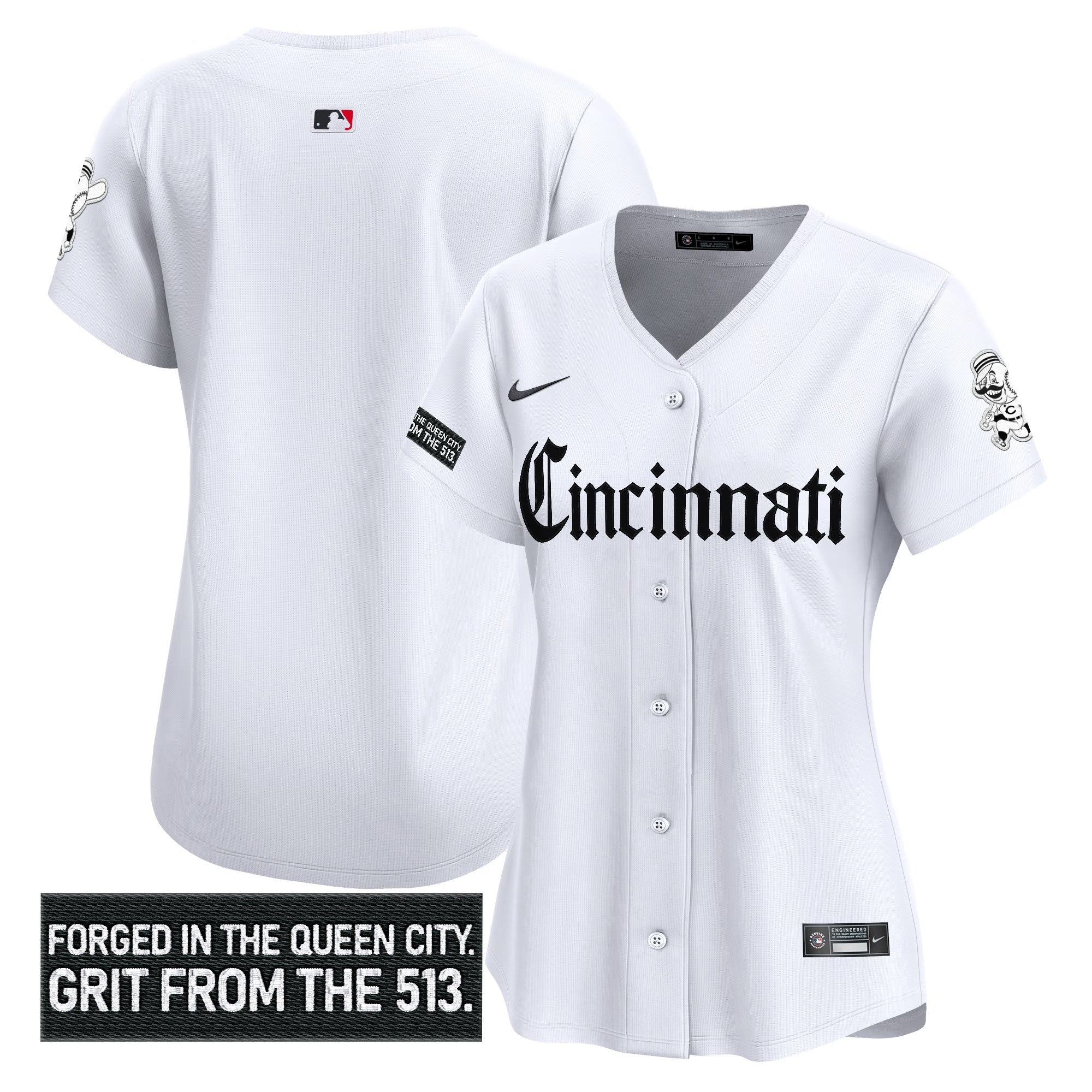 Women’s Cincinnati ‘Gothic Queen City Edition’ Vapor Premier Limited Jersey