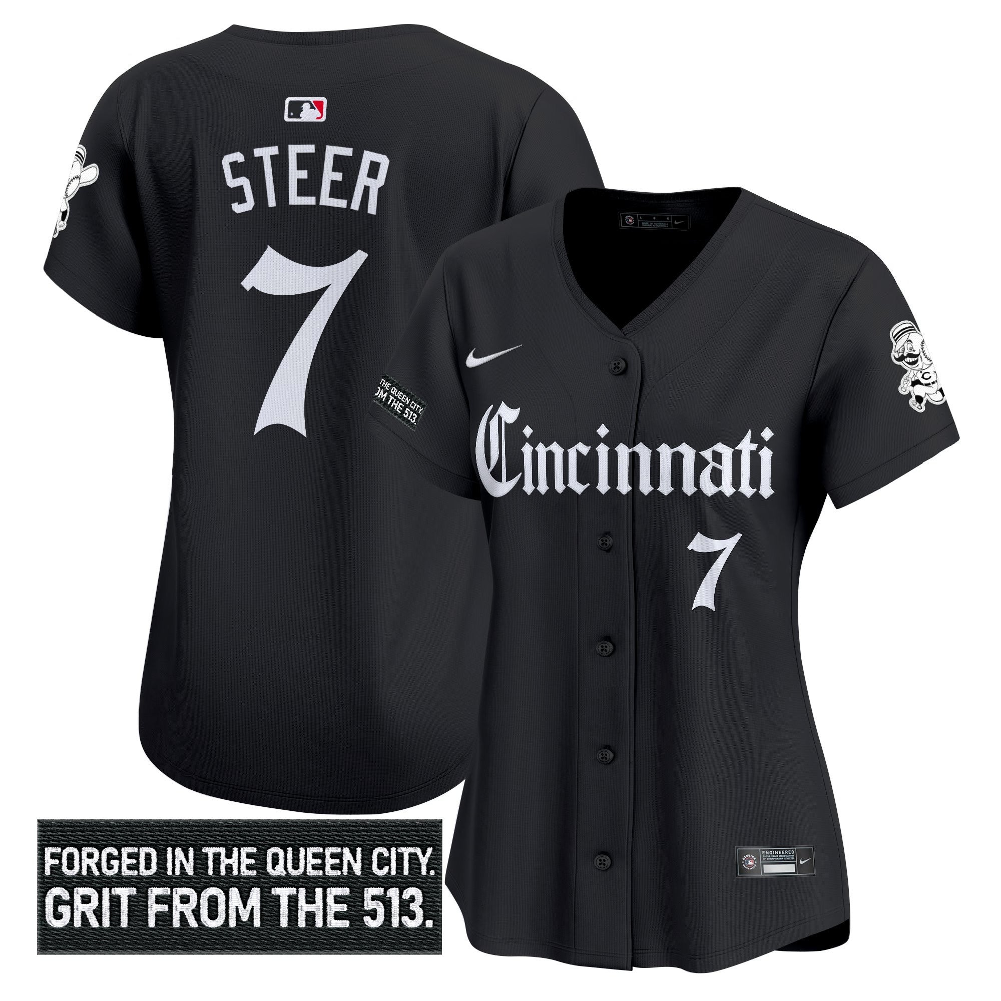 Women’s Cincinnati ‘Gothic Queen City Edition’ Vapor Premier Limited Jersey
