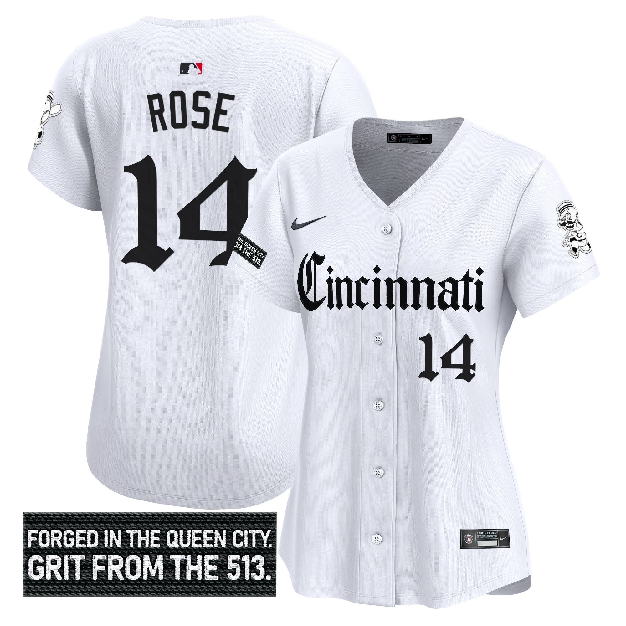 Women’s Cincinnati ‘Gothic Queen City Edition’ Vapor Premier Limited Jersey