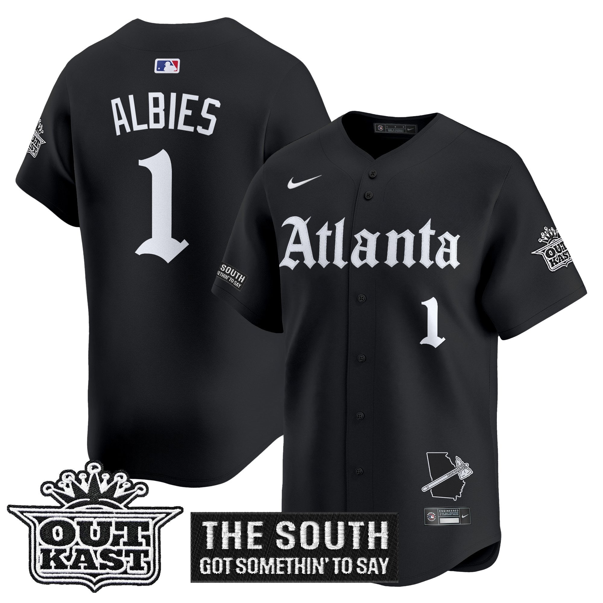 Men’s Atlanta ‘Gothic South x Outkast Edition’ Vapor Premier Limited Jersey