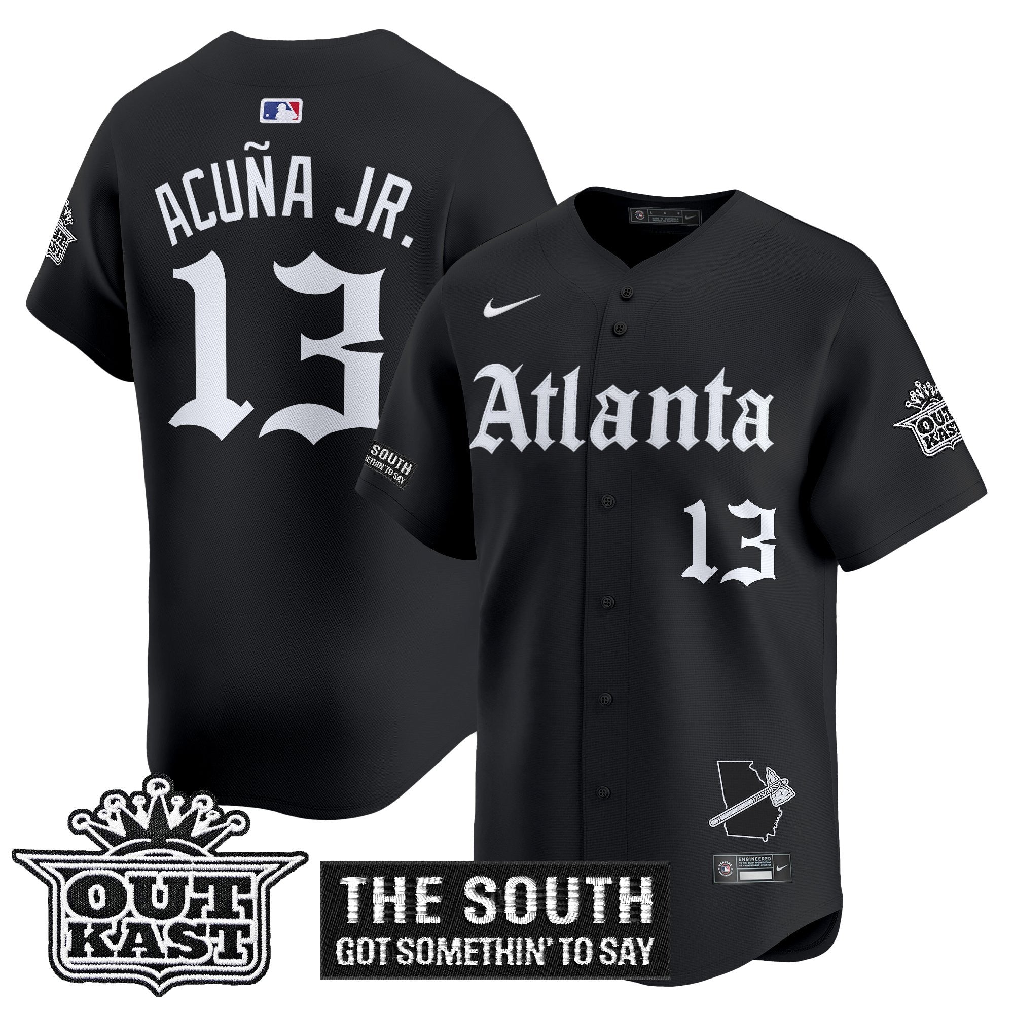 Men’s Atlanta ‘Gothic South x Outkast Edition’ Vapor Premier Limited Jersey