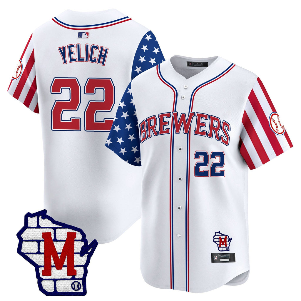Men’s Milwaukee 2025 Independence Day Vapor Premier Limited Jersey