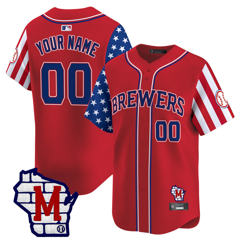 Milwaukee 2025 Independence Day Vapor Premier Limited Custom Jersey
