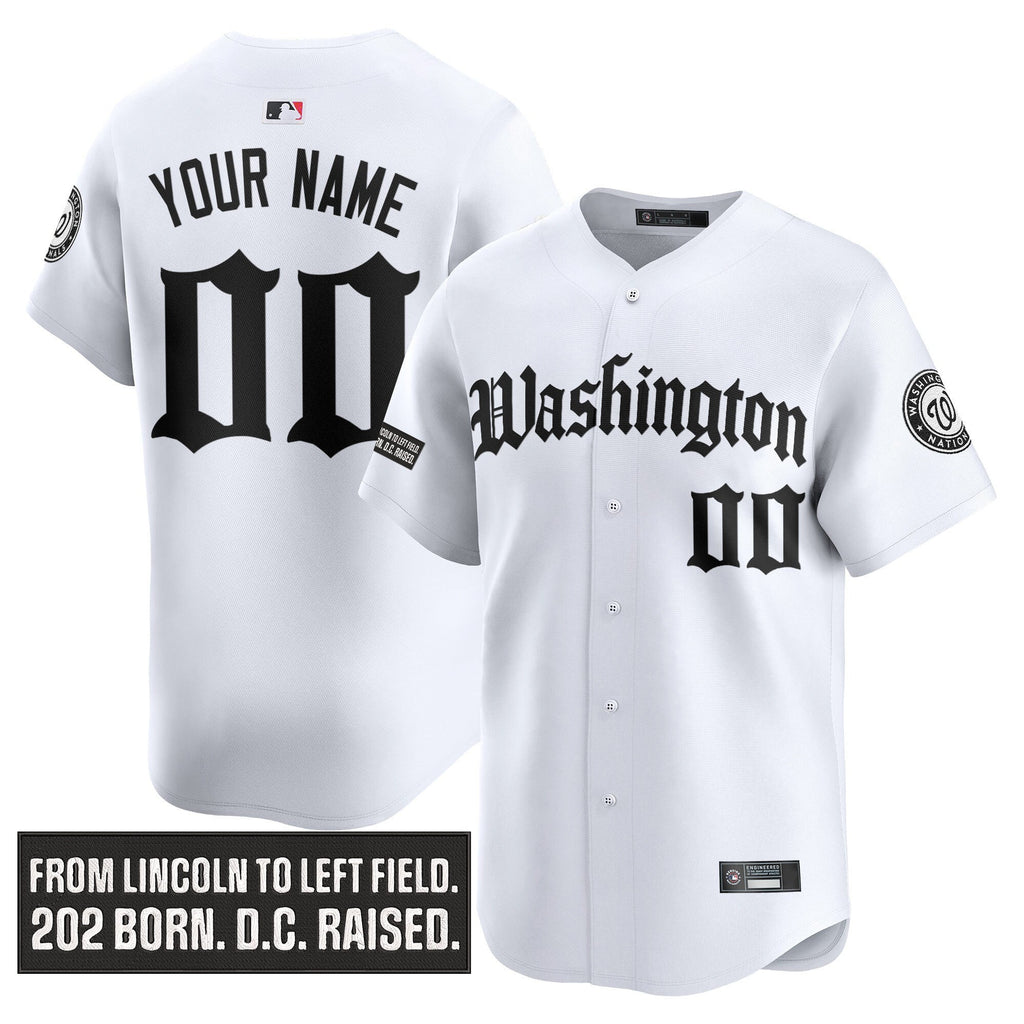 Washington ‘Gothic Capitol Edition’ Vapor Premier Limited Custom Jersey