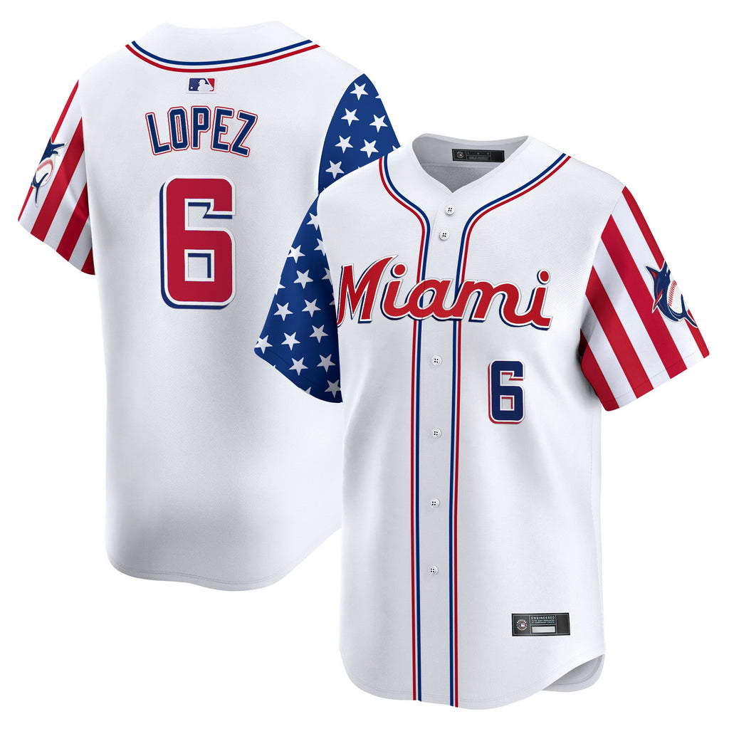 Men’s Miami 2025 Independence Day Vapor Premier Limited Jersey