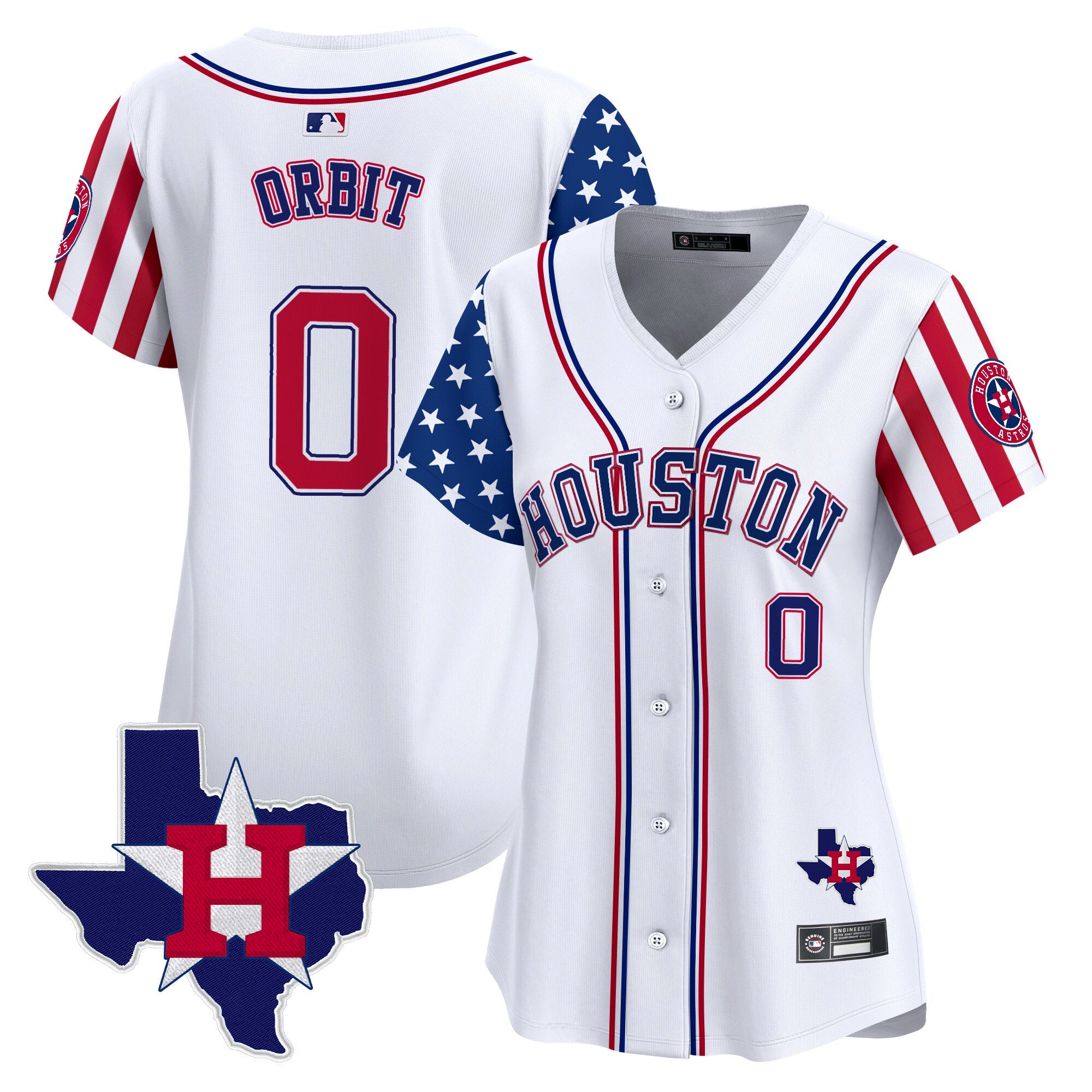 Women’s Houston 2025 Independence Day Vapor Premier Limited Jersey V2