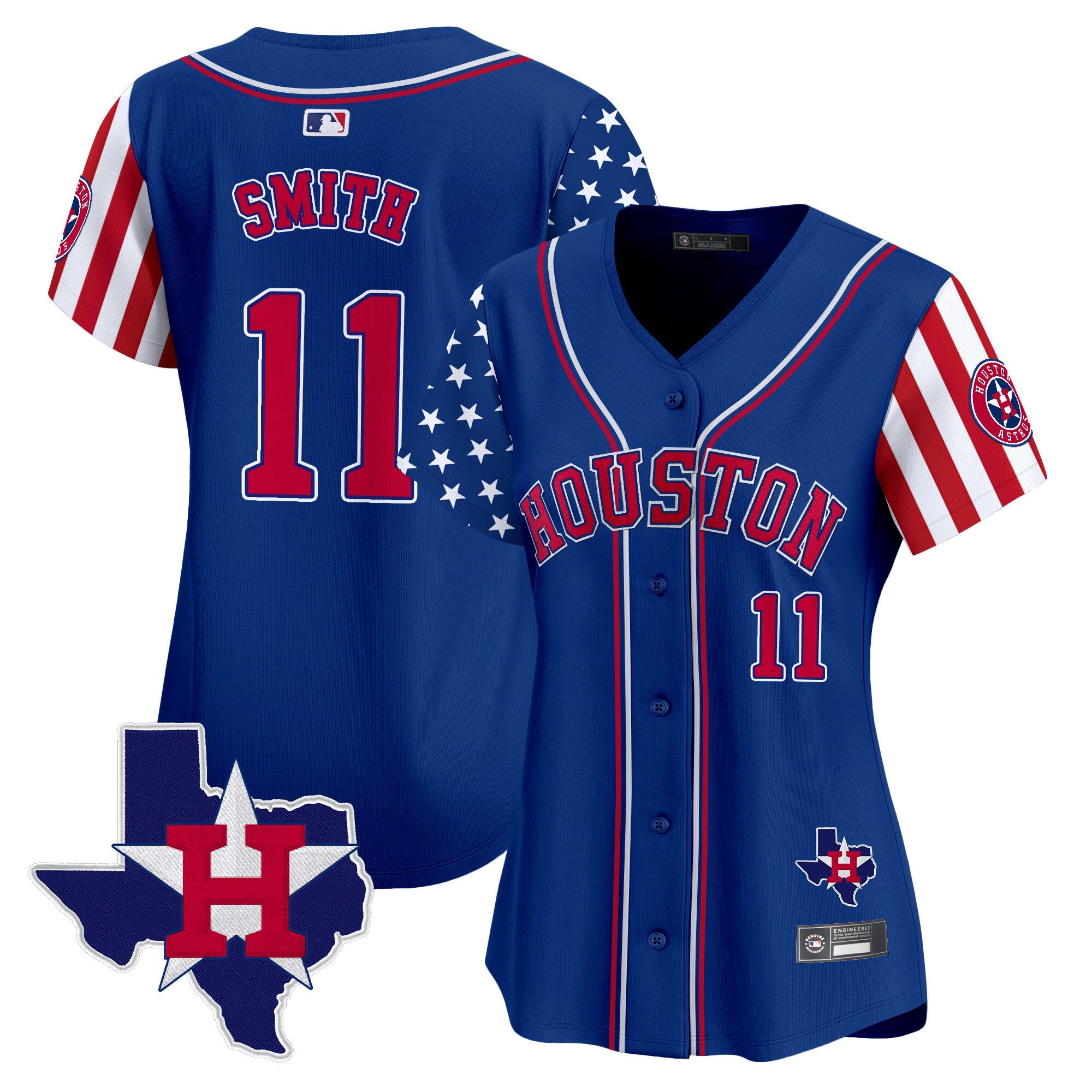 Women’s Houston 2025 Independence Day Vapor Premier Limited Jersey V2
