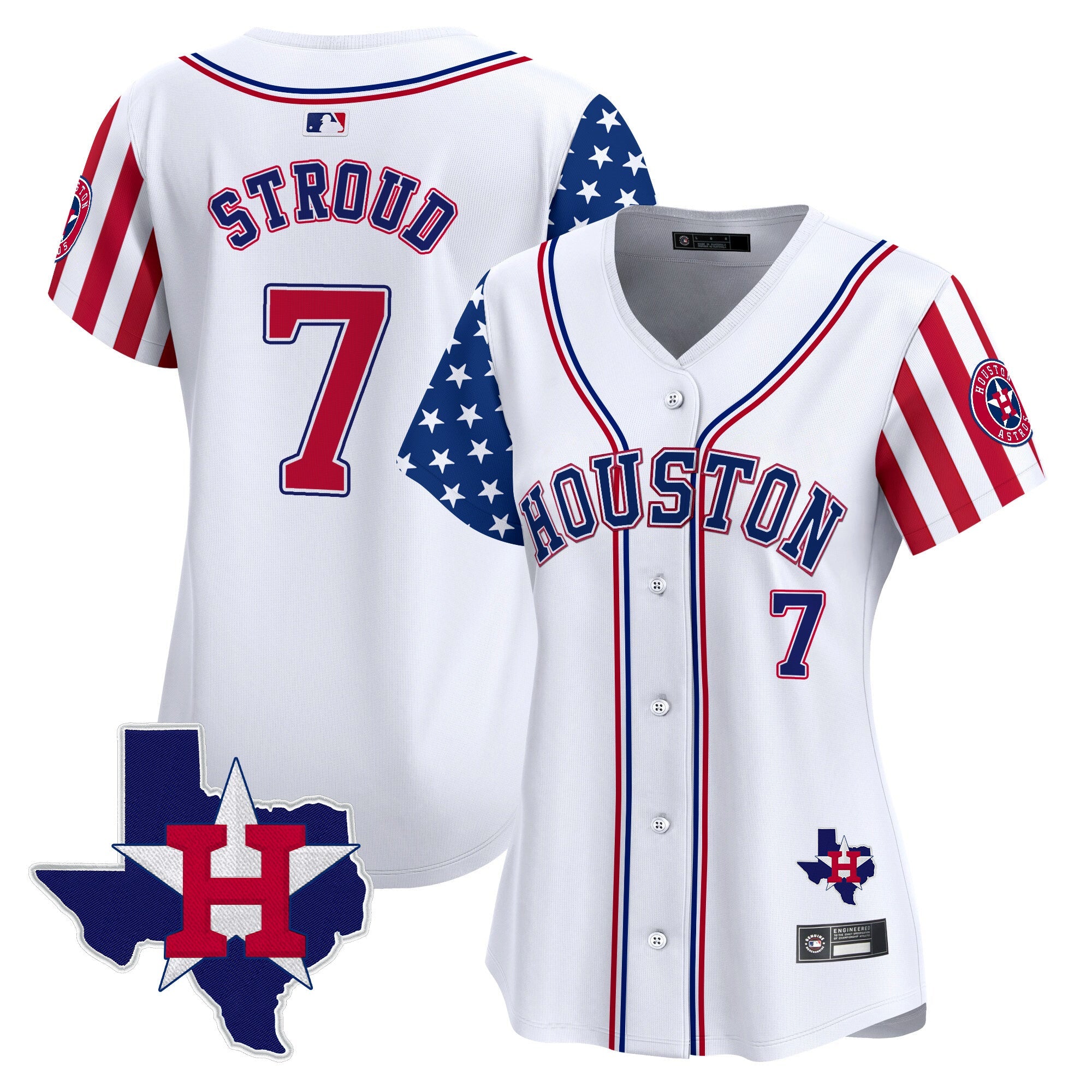 Women’s Houston 2025 Independence Day Vapor Premier Limited Jersey V2