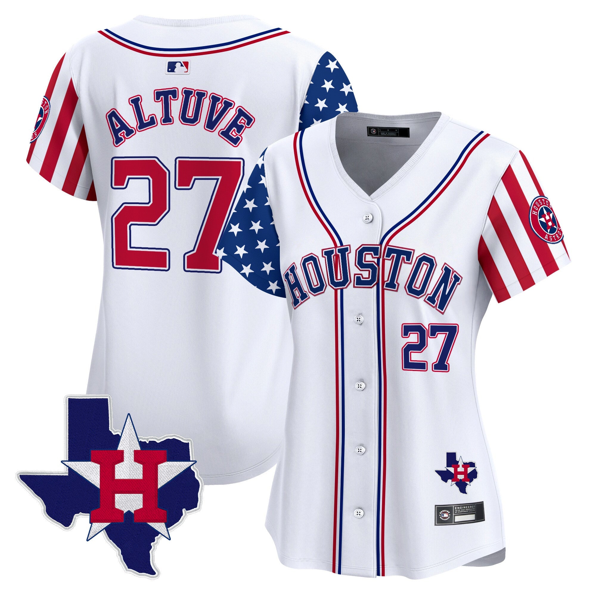 Women’s Houston 2025 Independence Day Vapor Premier Limited Jersey V2