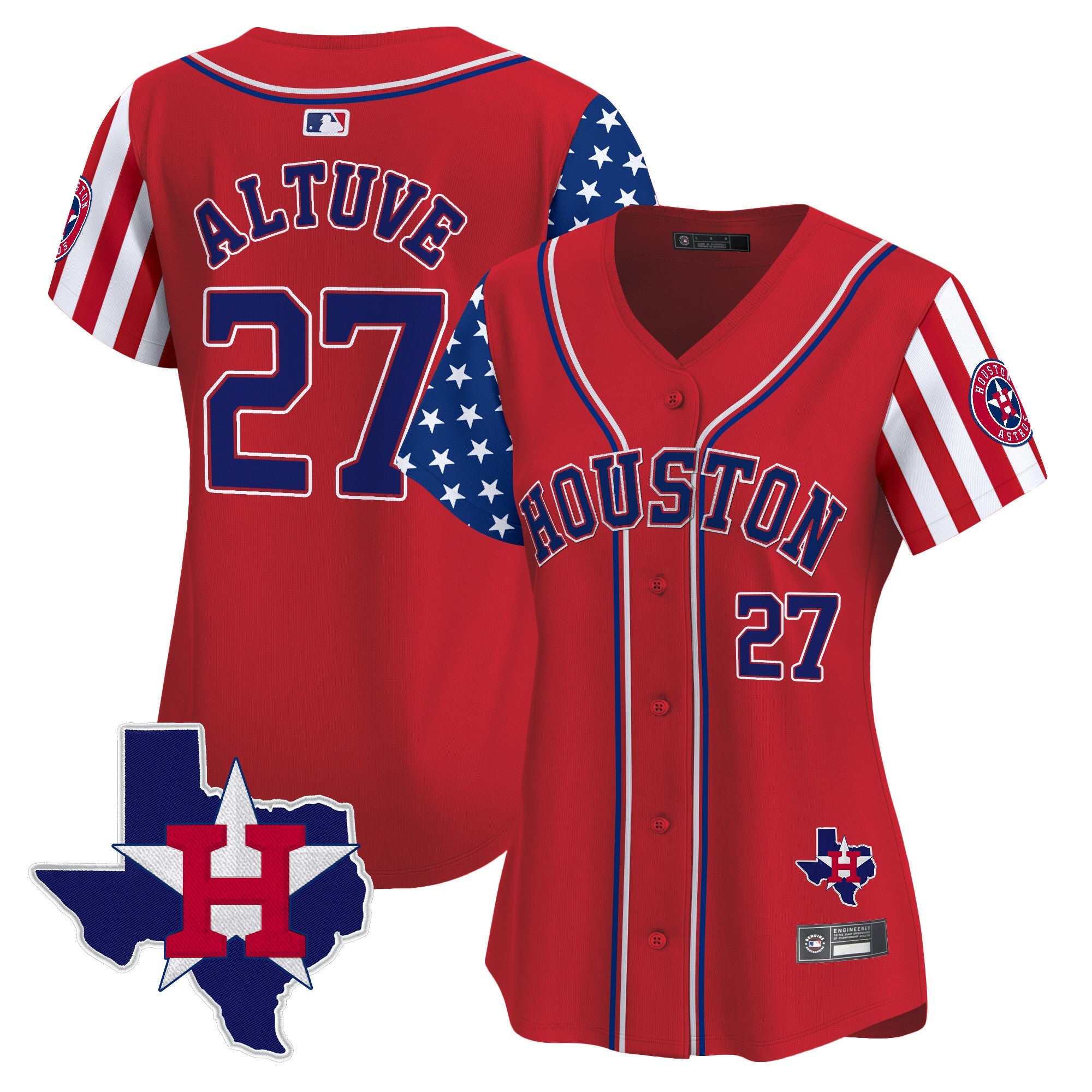 Women’s Houston 2025 Independence Day Vapor Premier Limited Jersey V2
