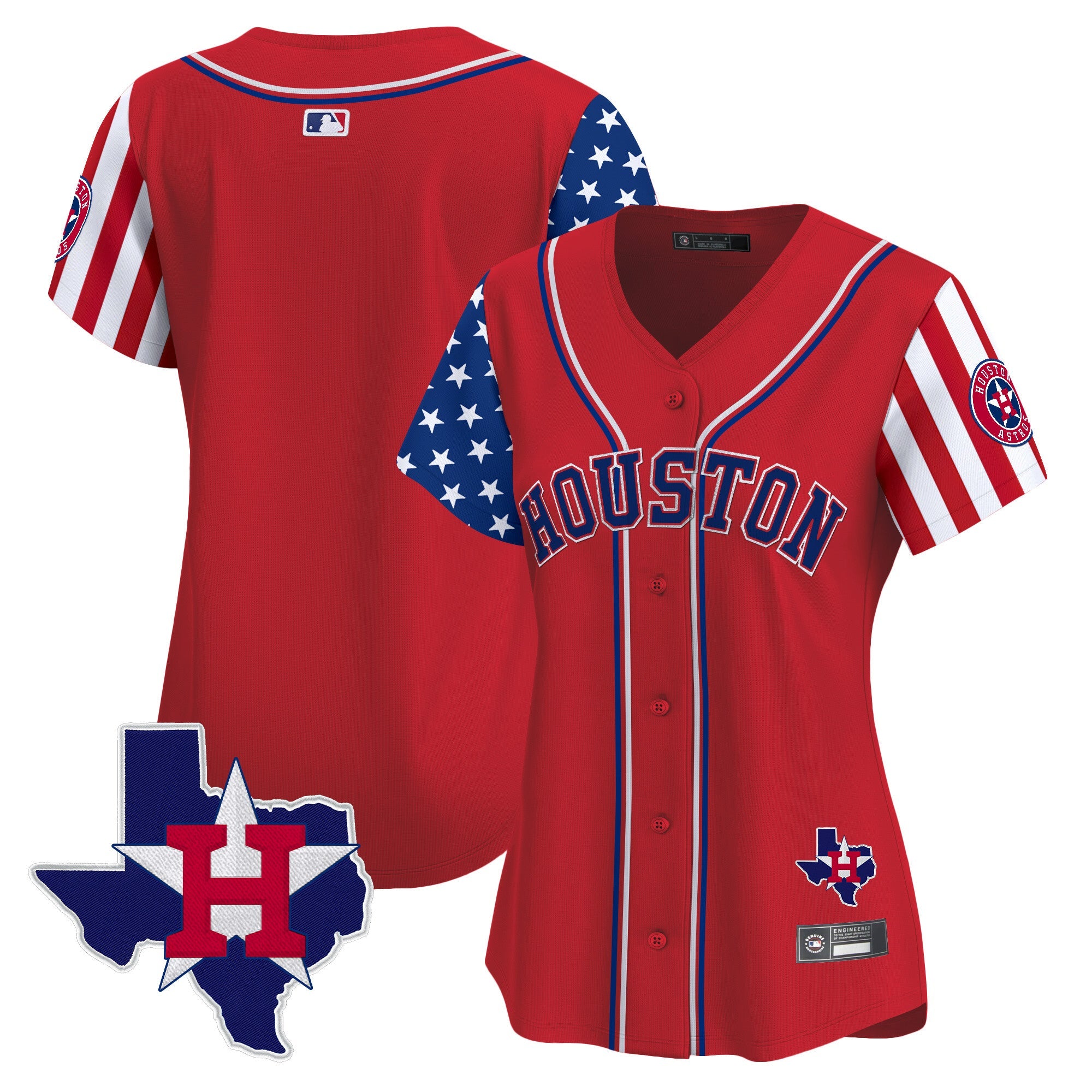 Women’s Houston 2025 Independence Day Vapor Premier Limited Jersey V2