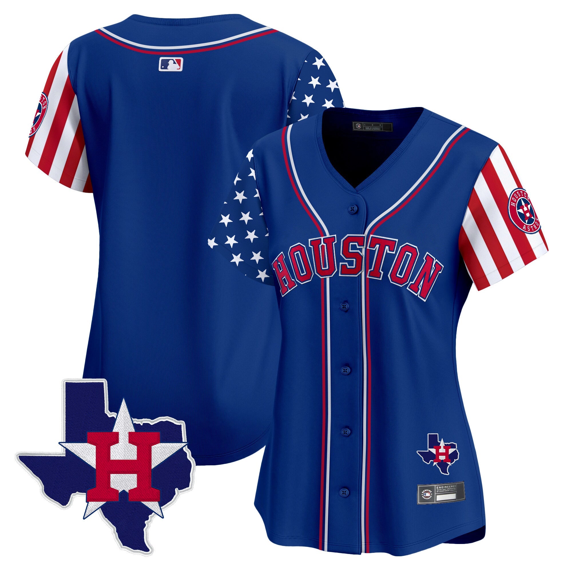 Women’s Houston 2025 Independence Day Vapor Premier Limited Jersey V2