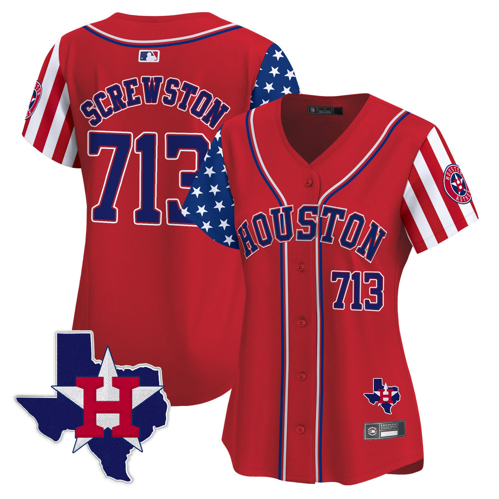 Women’s Houston 2025 Independence Day Vapor Premier Limited Jersey V2