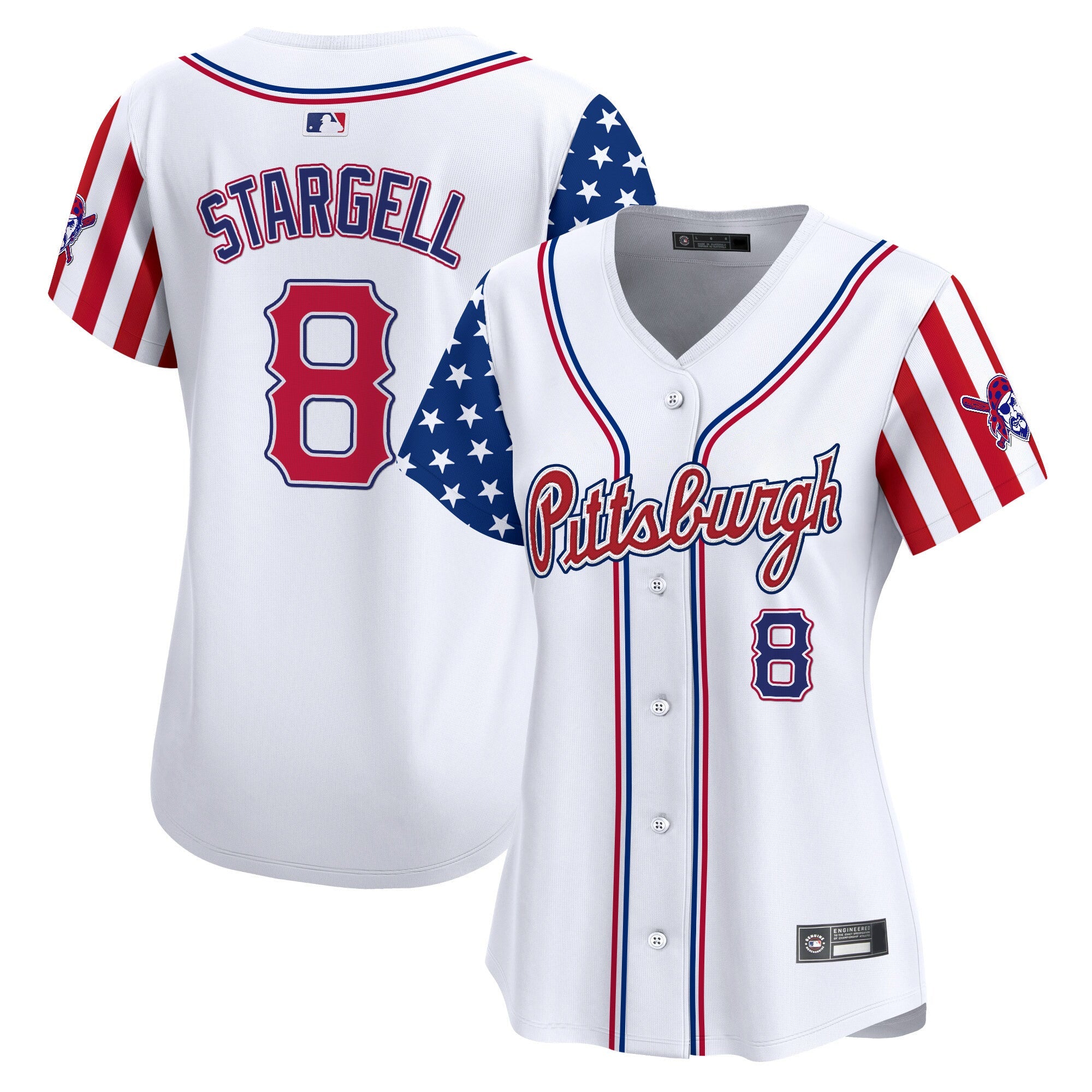 Women’s Pittsburgh 2025 Independence Day Vapor Premier Limited Jersey