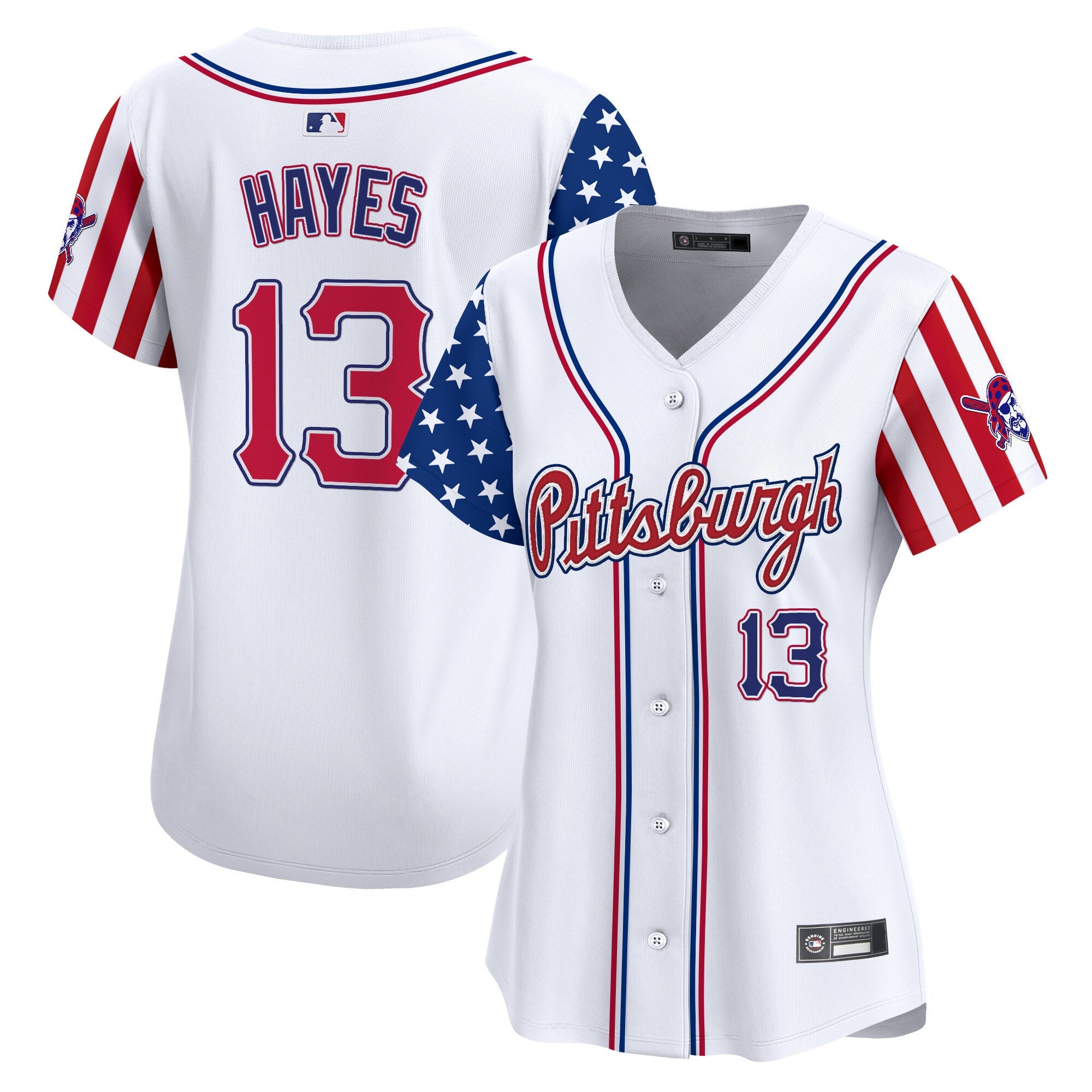 Women’s Pittsburgh 2025 Independence Day Vapor Premier Limited Jersey