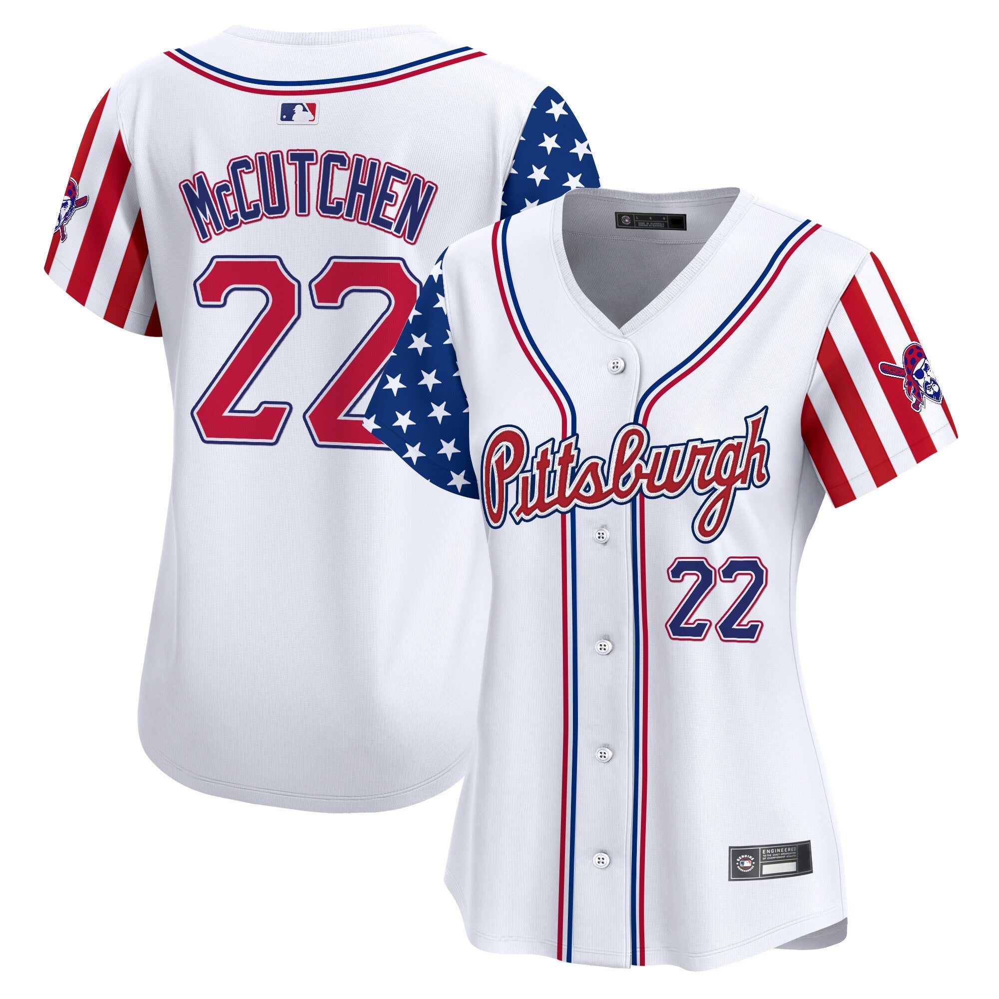 Women’s Pittsburgh 2025 Independence Day Vapor Premier Limited Jersey
