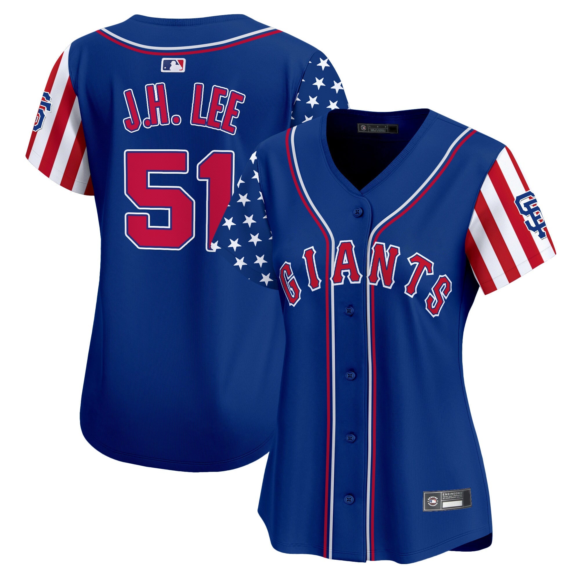 Women’s San Francisco 2025 Independence Day Vapor Premier Limited Jersey