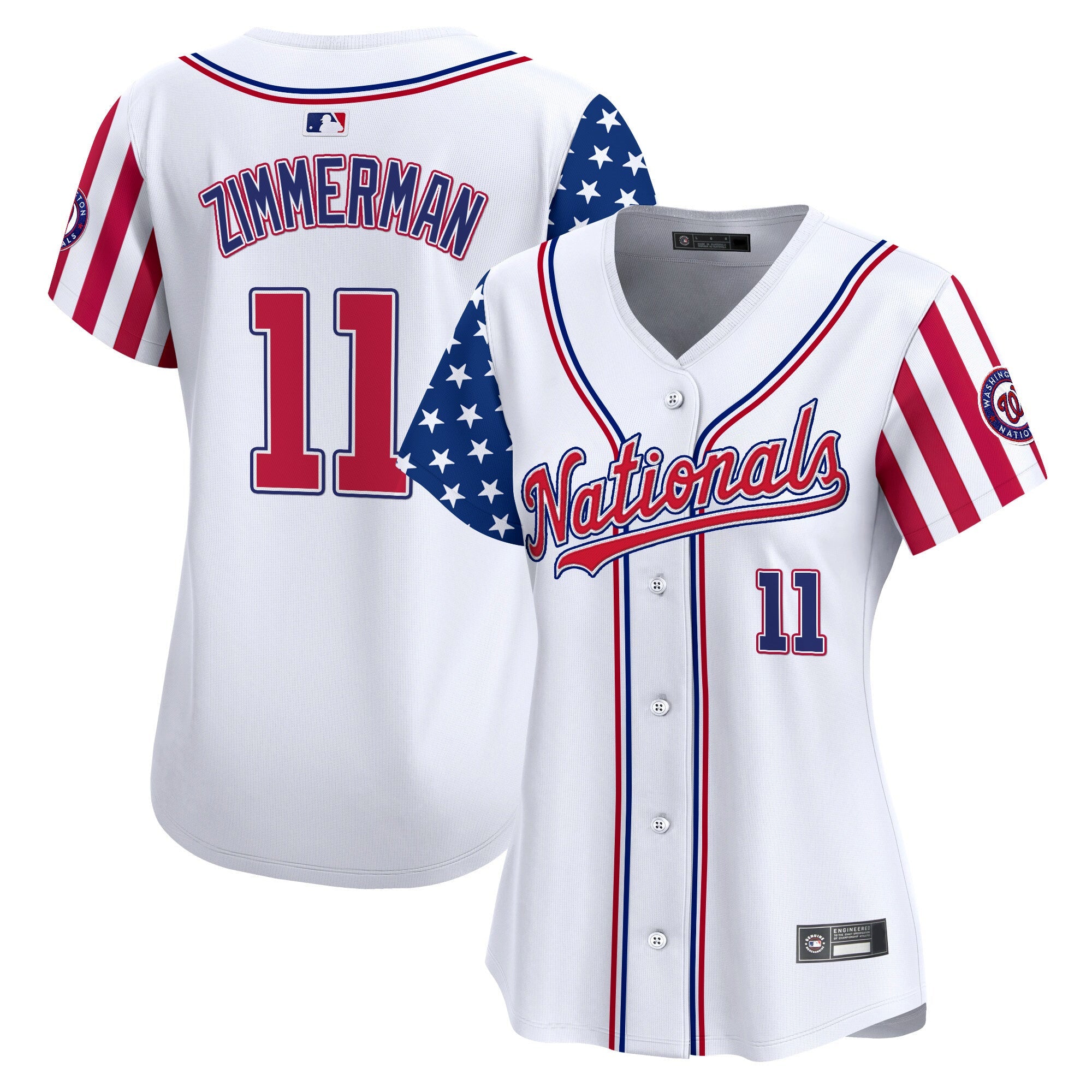 Women’s Washington 2025 Independence Day Vapor Premier Limited Jersey