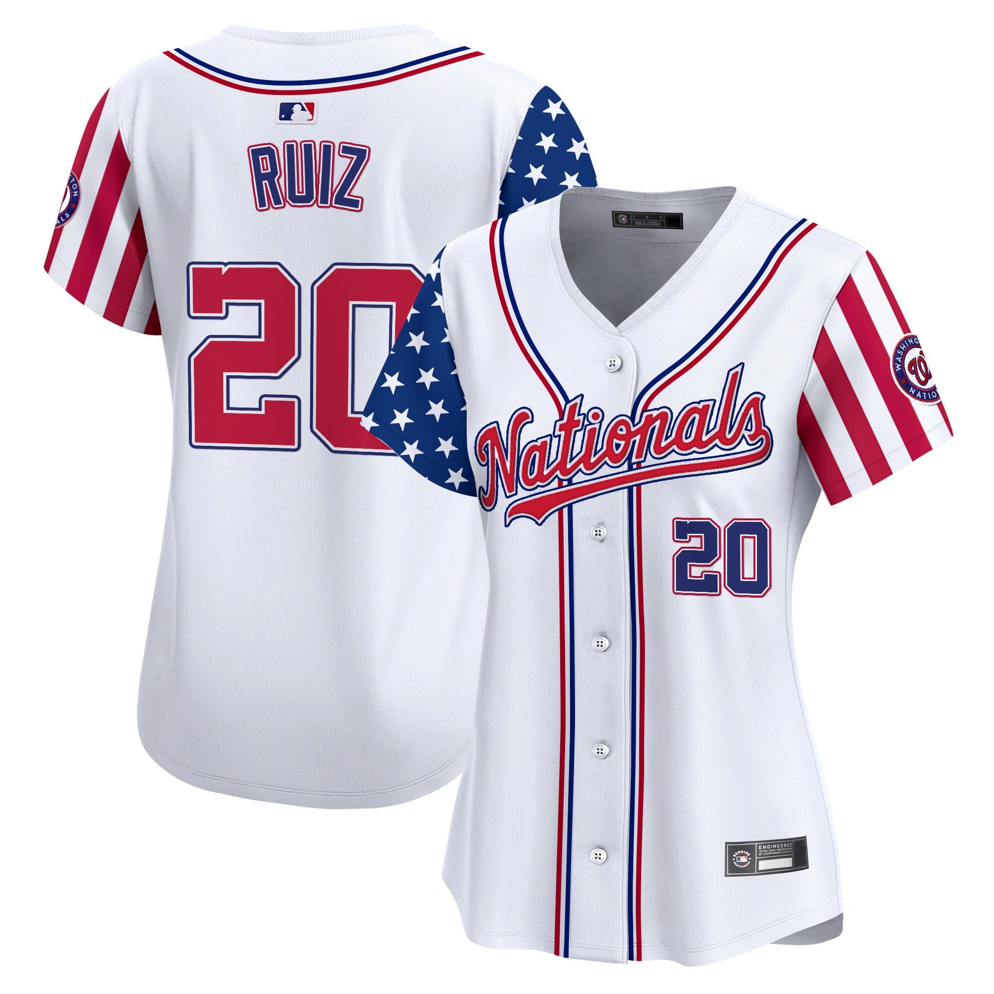 Women’s Washington 2025 Independence Day Vapor Premier Limited Jersey