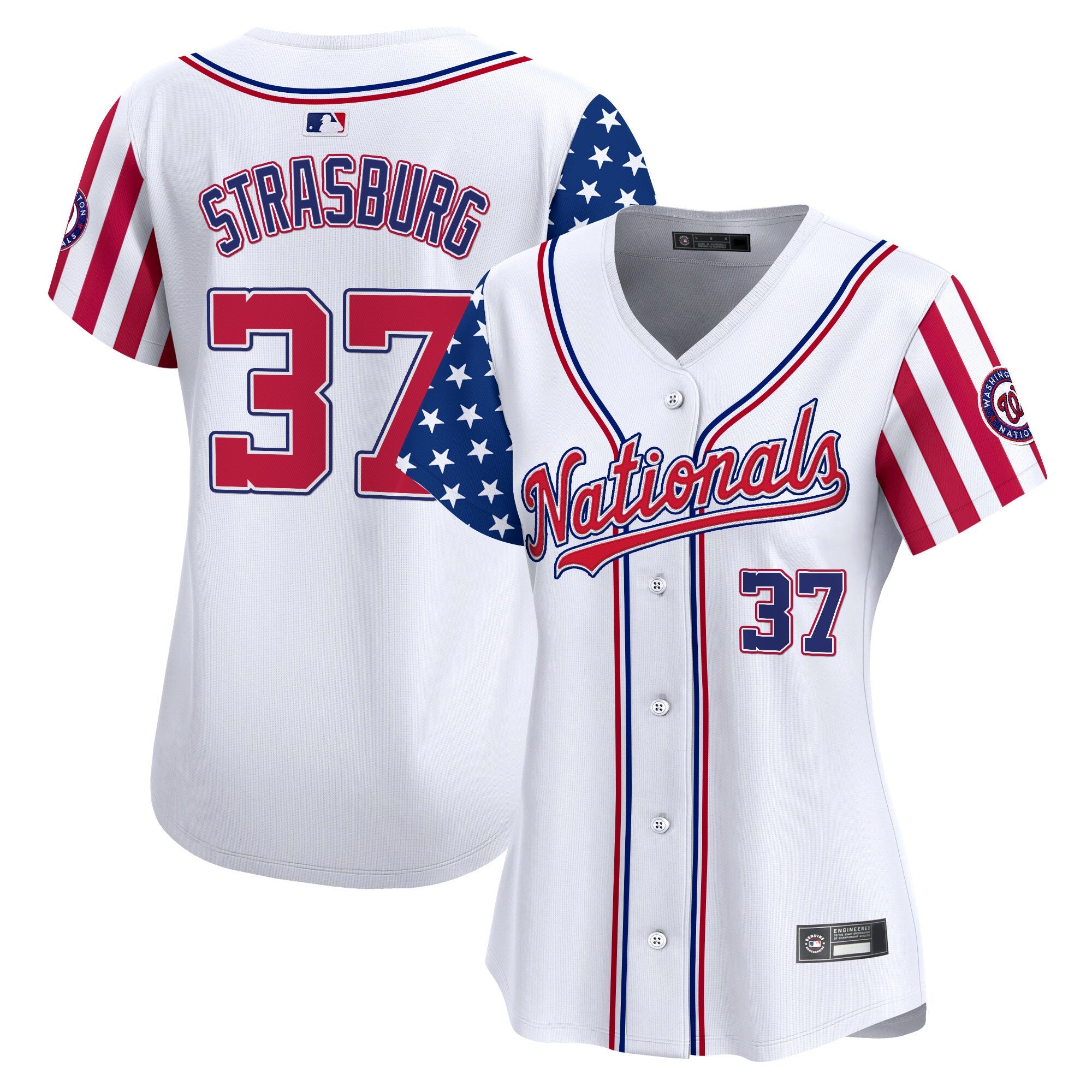 Women’s Washington 2025 Independence Day Vapor Premier Limited Jersey