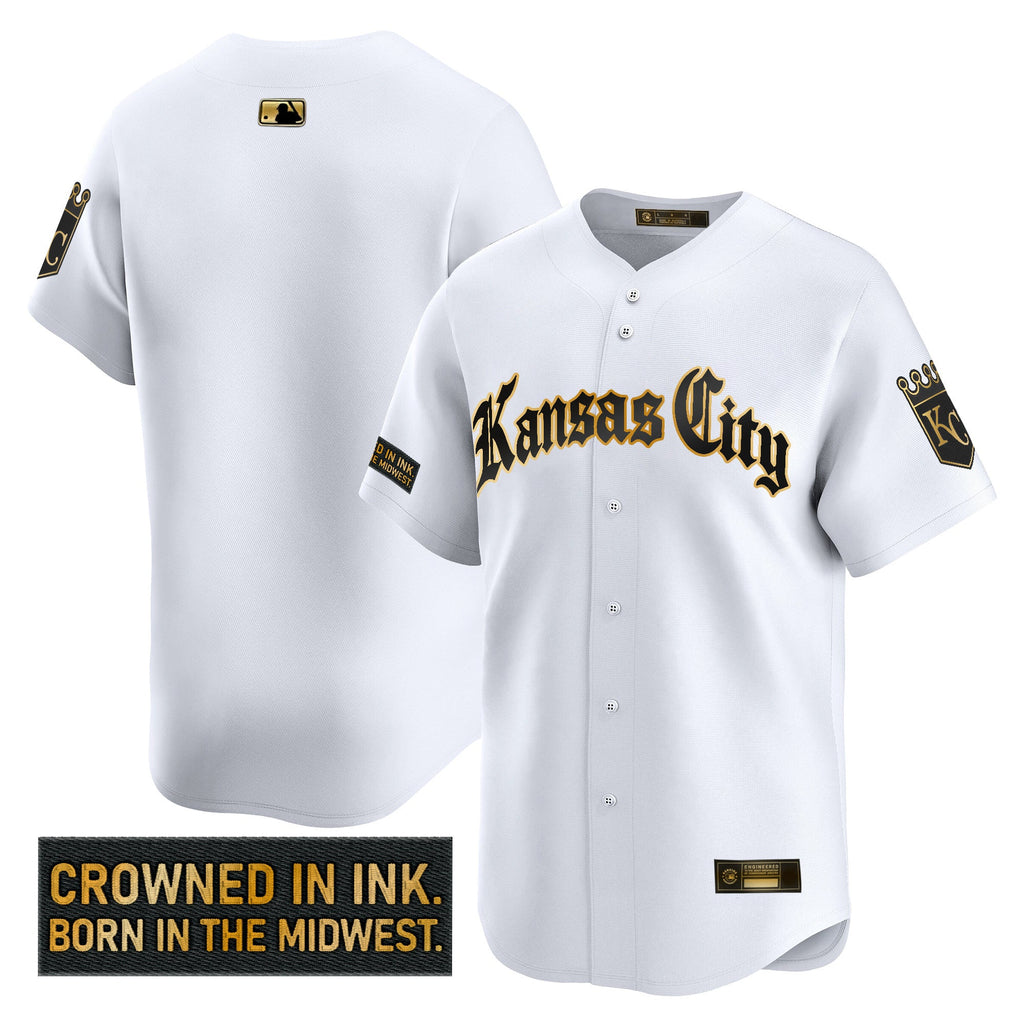 Men’s Kansas City ‘Gothic Crown Edition’ Gold Vapor Premier Limited Jersey