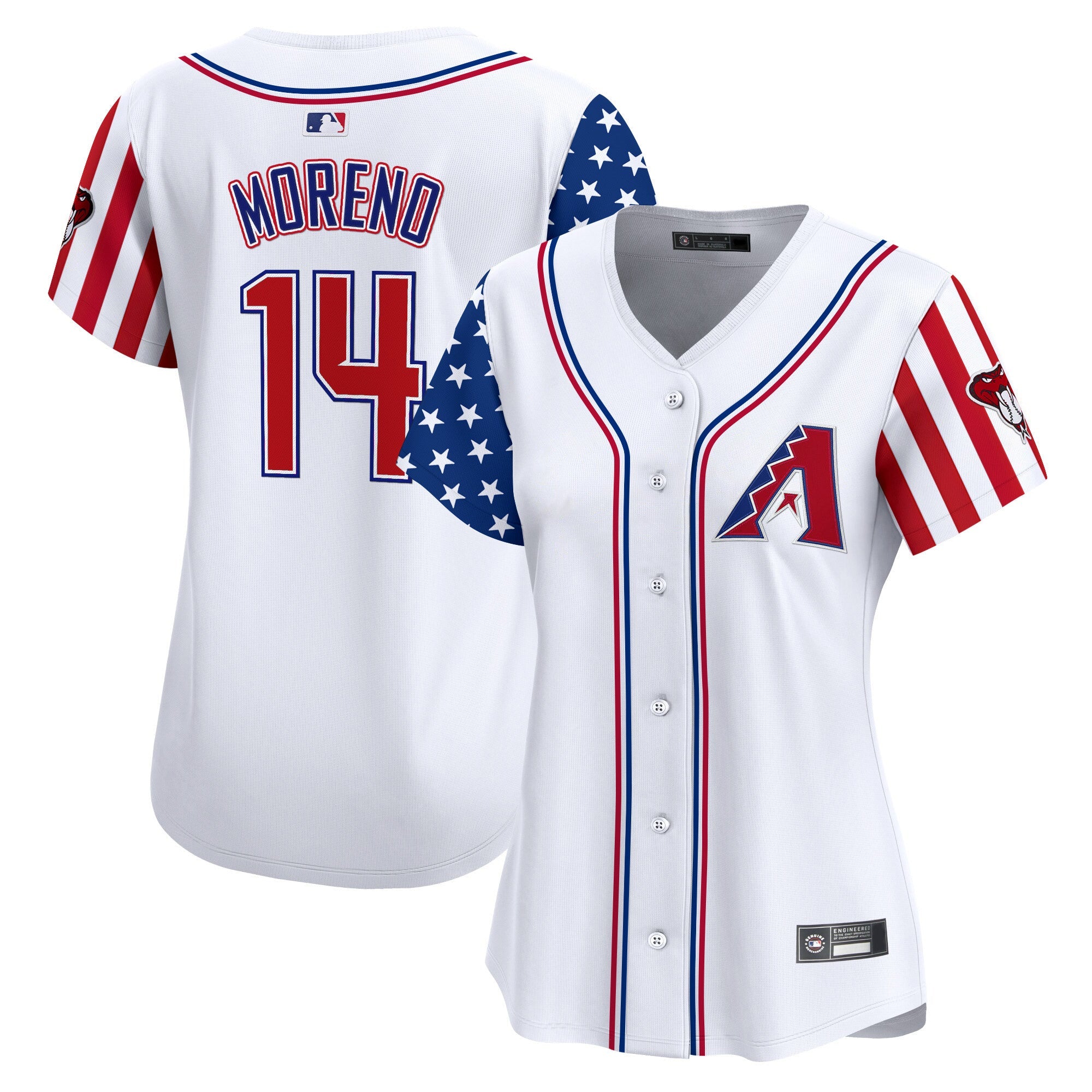 Women’s Arizona 2025 Independence Day Vapor Premier Limited Jersey