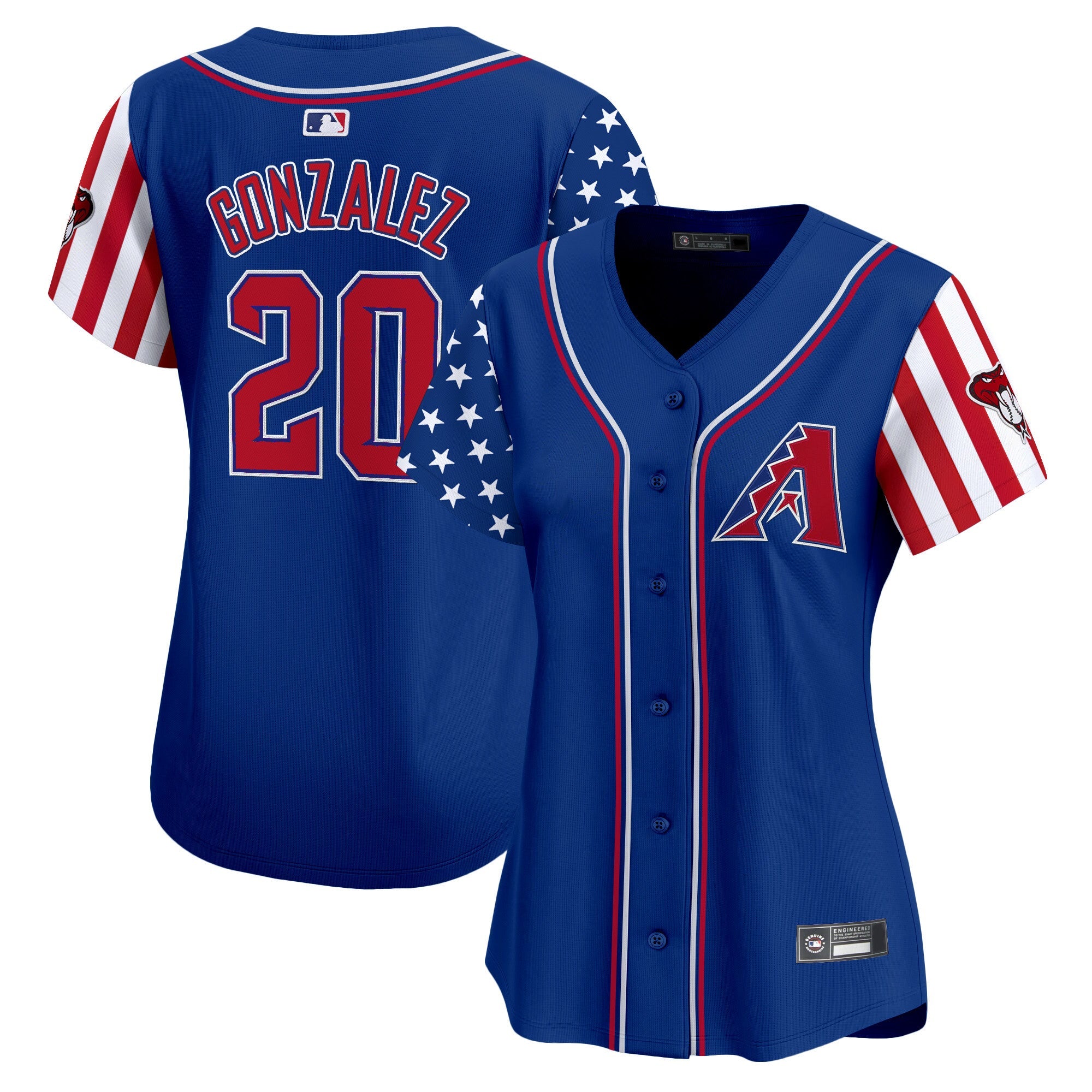 Women’s Arizona 2025 Independence Day Vapor Premier Limited Jersey