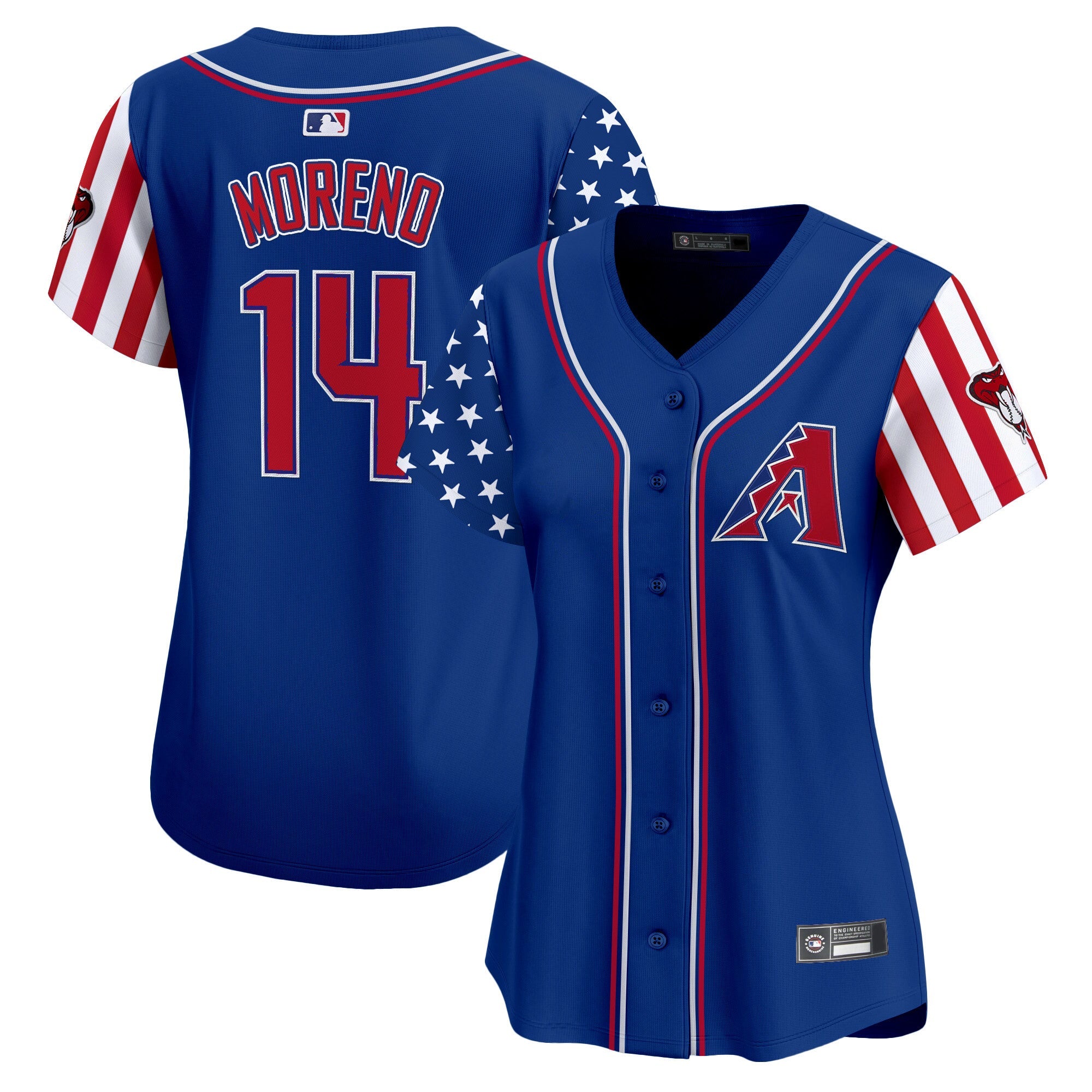 Women’s Arizona 2025 Independence Day Vapor Premier Limited Jersey