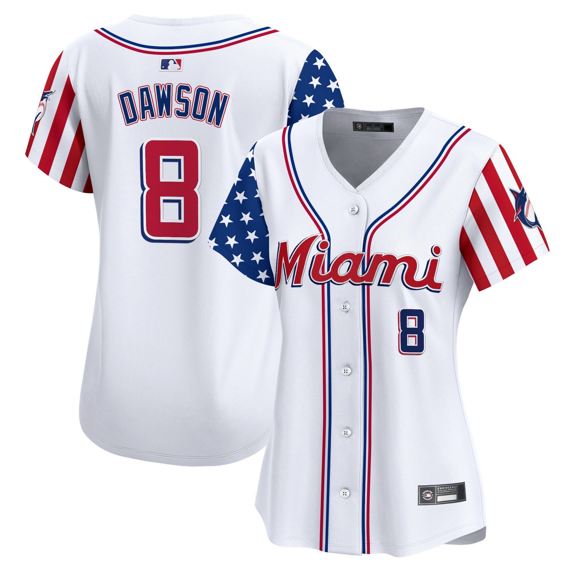 Women’s Miami 2025 Independence Day Vapor Premier Limited Jersey