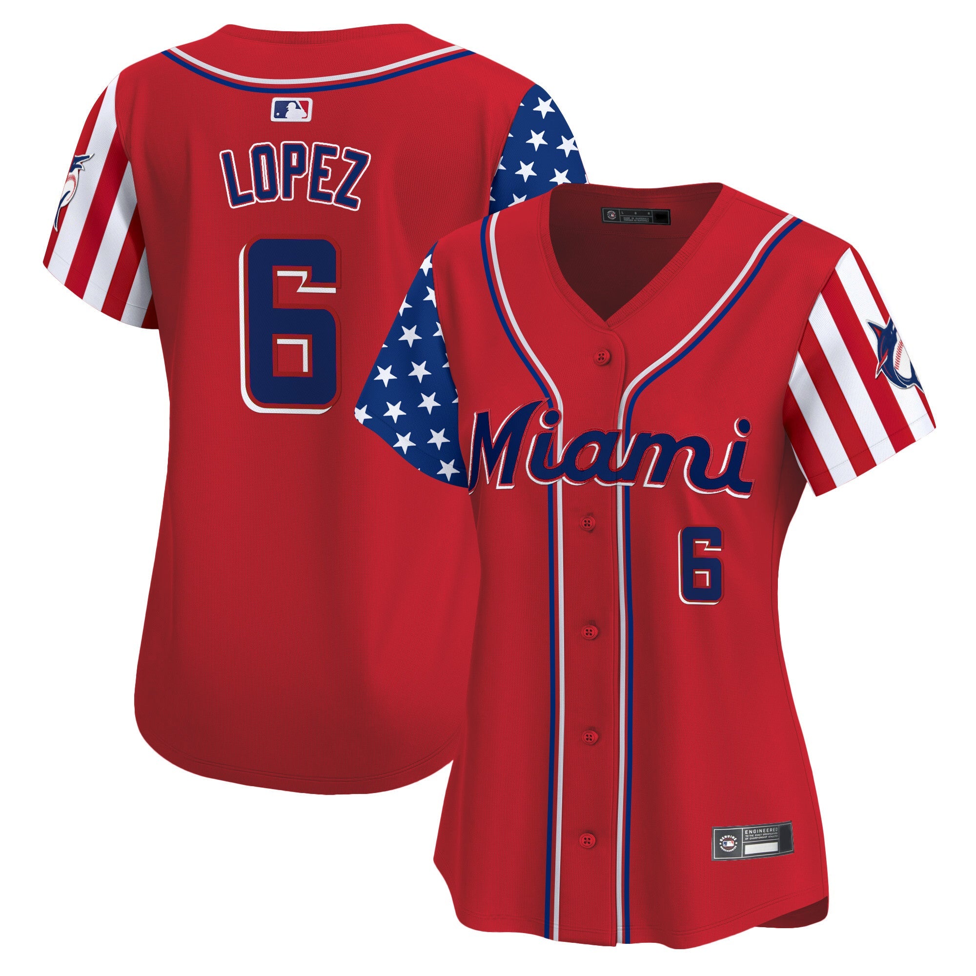 Women’s Miami 2025 Independence Day Vapor Premier Limited Jersey