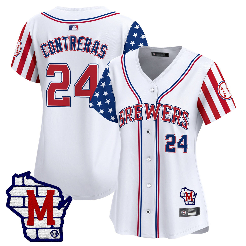 Women’s Milwaukee 2025 Independence Day Vapor Premier Limited Jersey