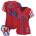 Women’s Milwaukee 2025 Independence Day Vapor Premier Limited Jersey