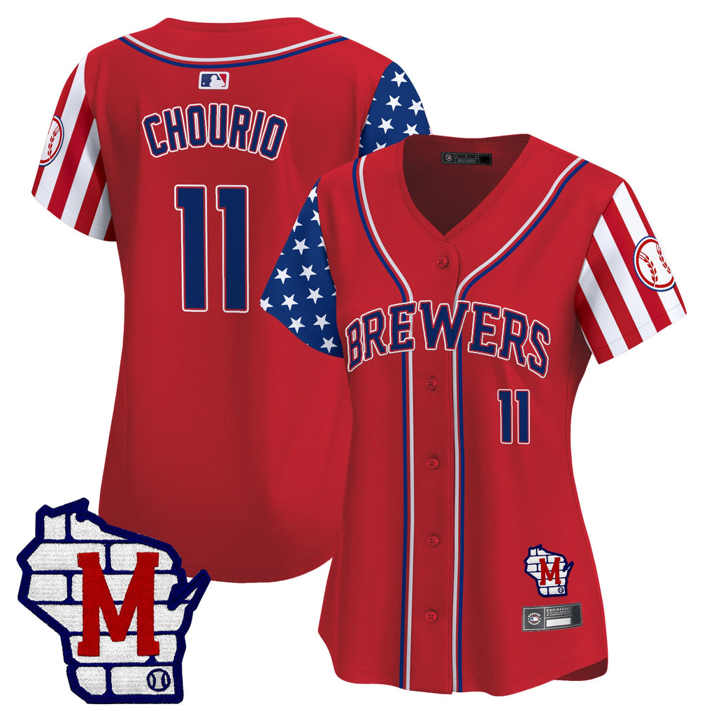 Women’s Milwaukee 2025 Independence Day Vapor Premier Limited Jersey