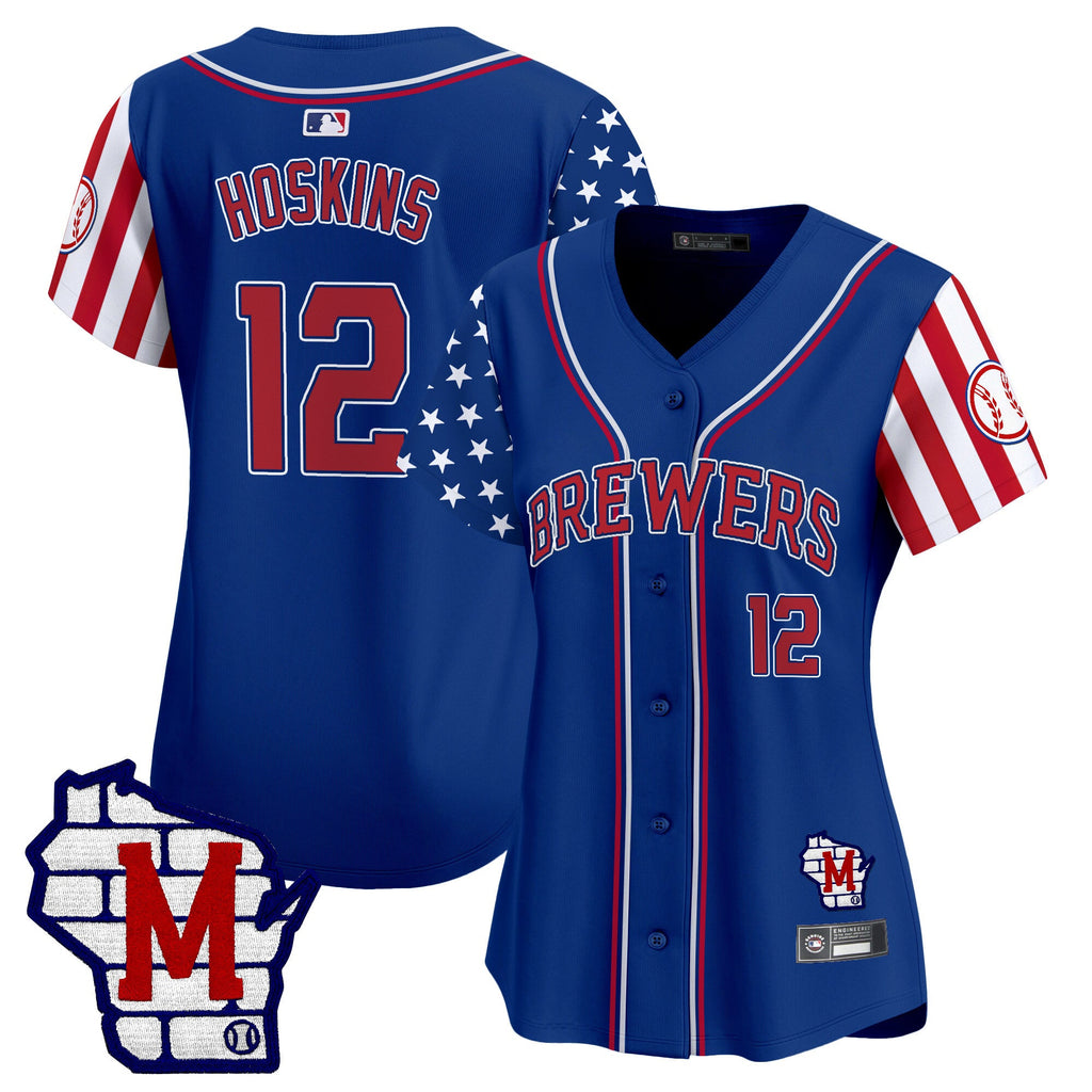 Women’s Milwaukee 2025 Independence Day Vapor Premier Limited Jersey