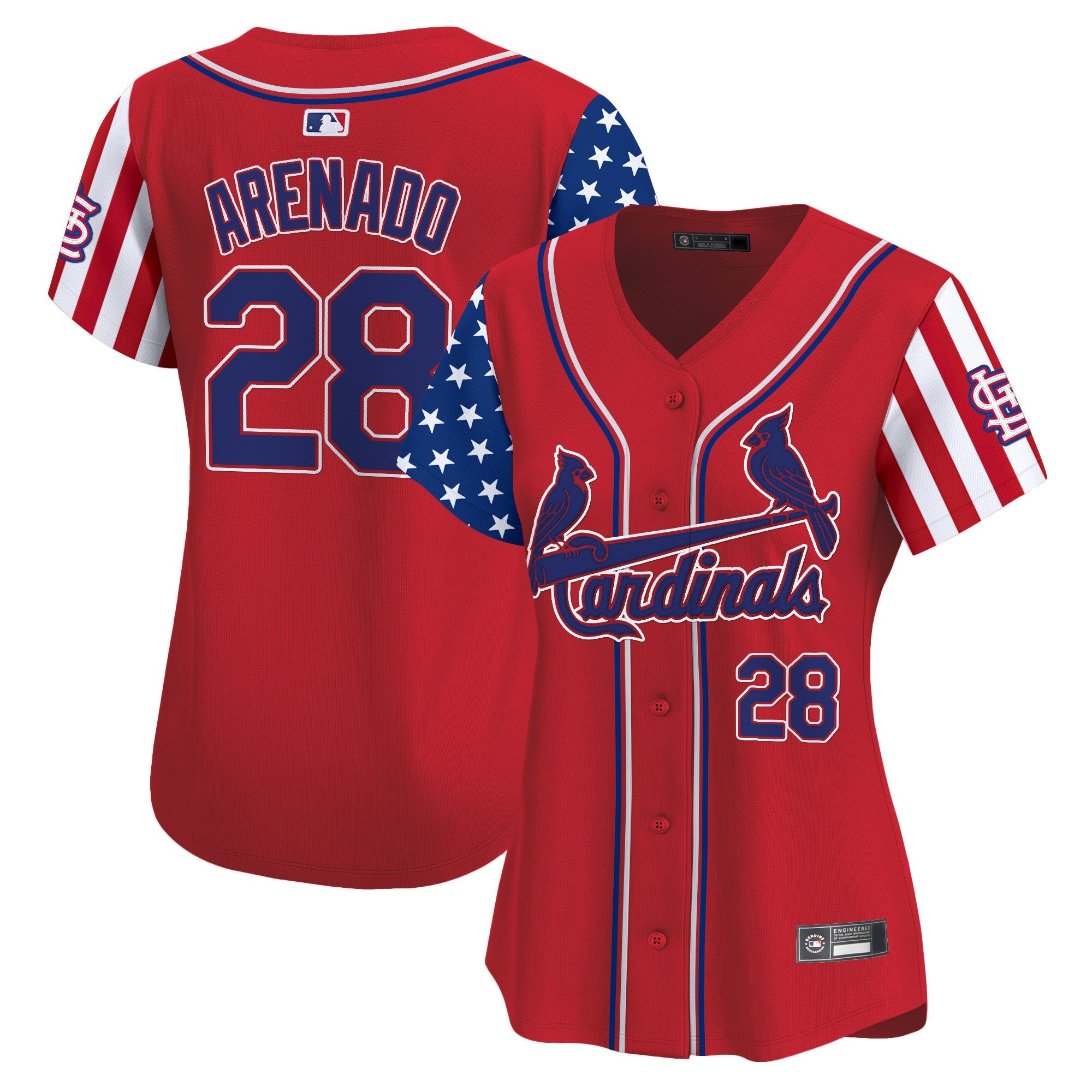 Women’s St. Louis 2025 Independence Day Vapor Premier Limited Jersey V2
