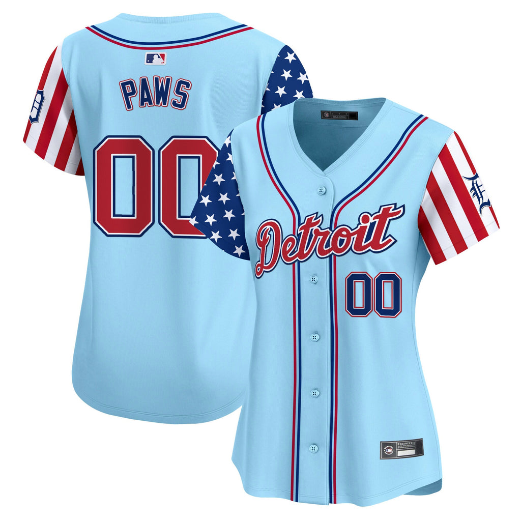 Women’s Detroit 2025 Independence Day Vapor Premier Limited Jersey