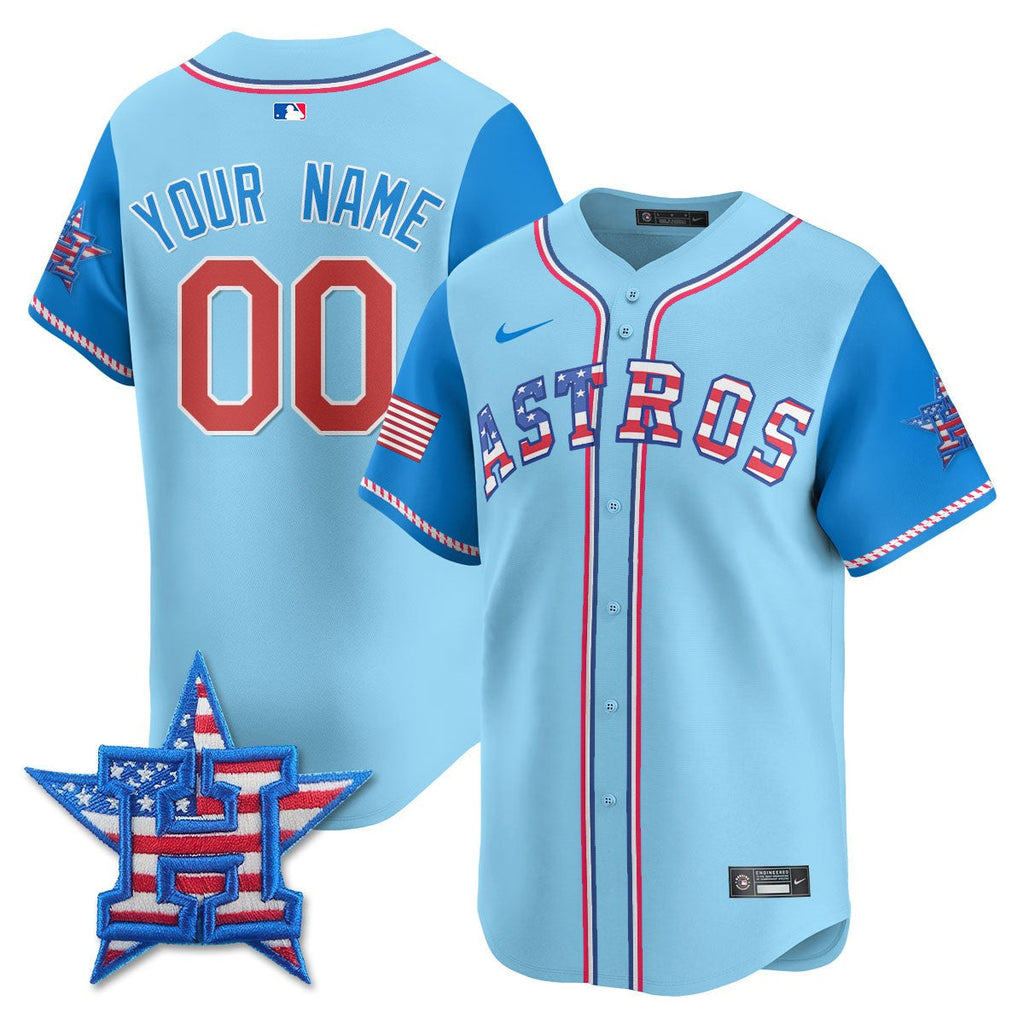 Houston 2025 Fourth of July Vapor Premier Limited Custom Jersey