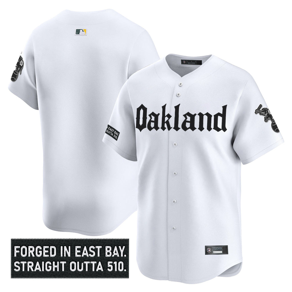 Men’s Oakland ‘Gothic East Bay Edition’ Vapor Premier Limited Jersey